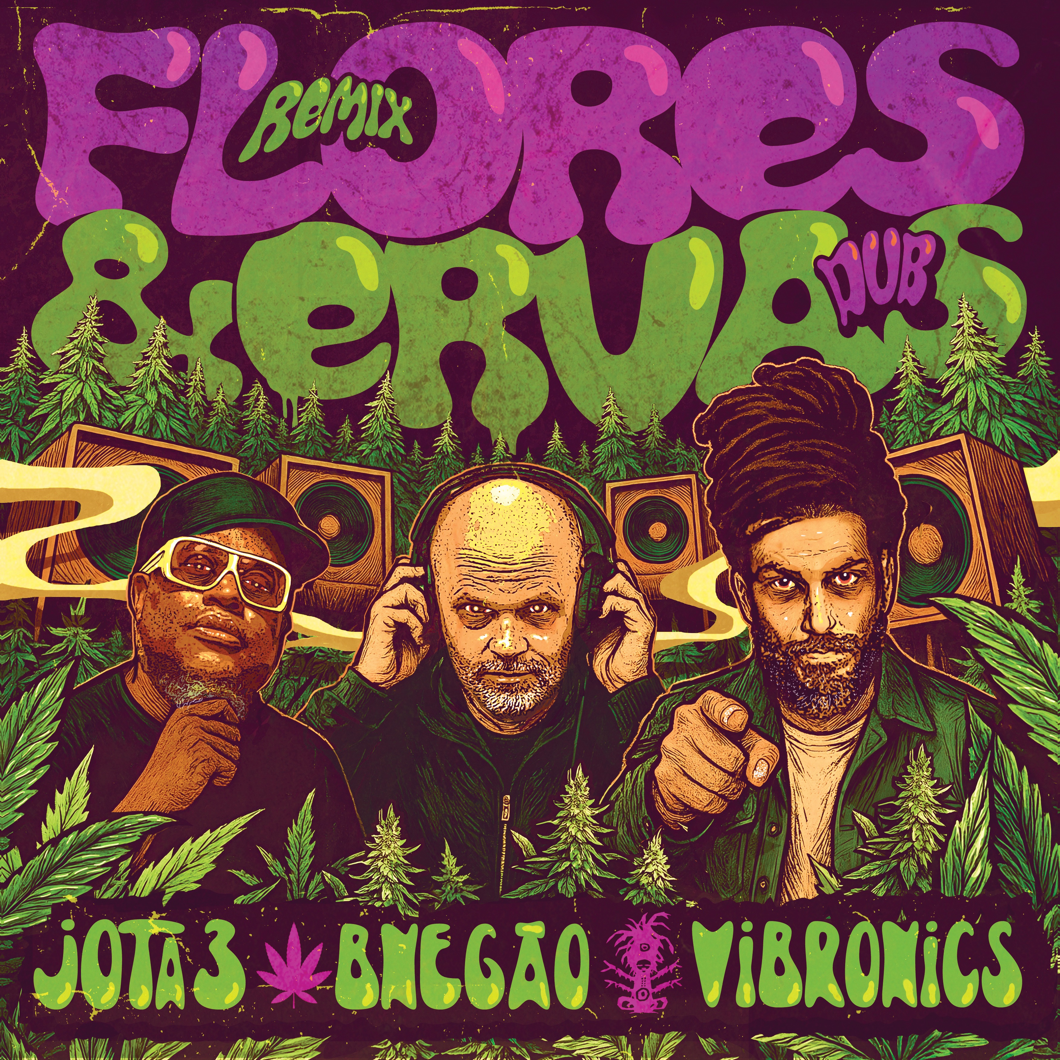 Flores e Ervas (Remix) - Single album cover