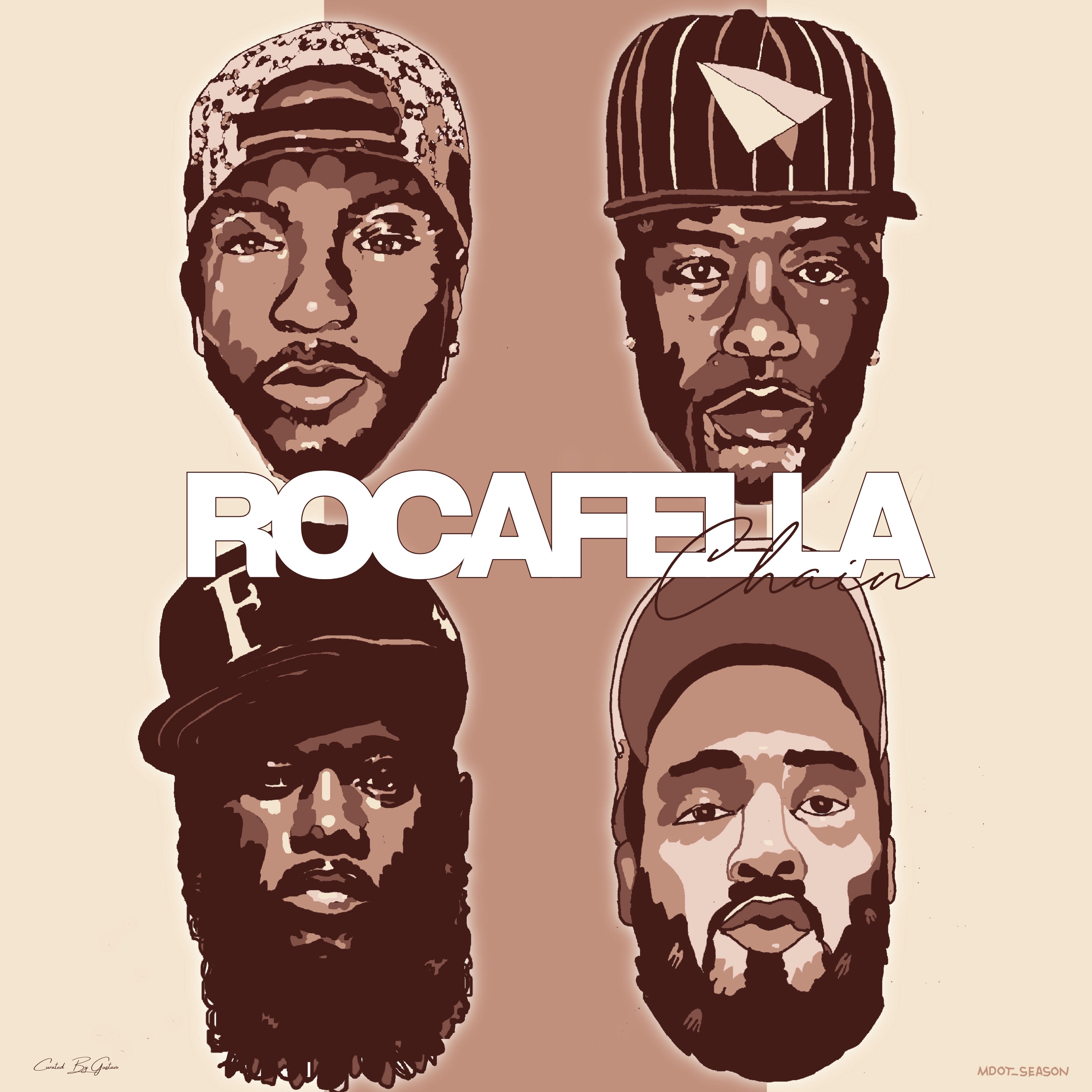Rocafella Chain (feat. Peedi Crakk & Memphis Bleek) - Single album cover