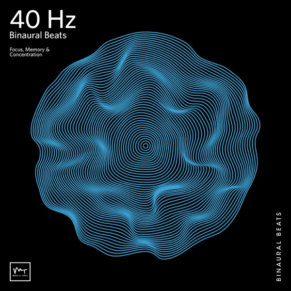 40 Hz Focus Music (Binaural Beats) album cover
