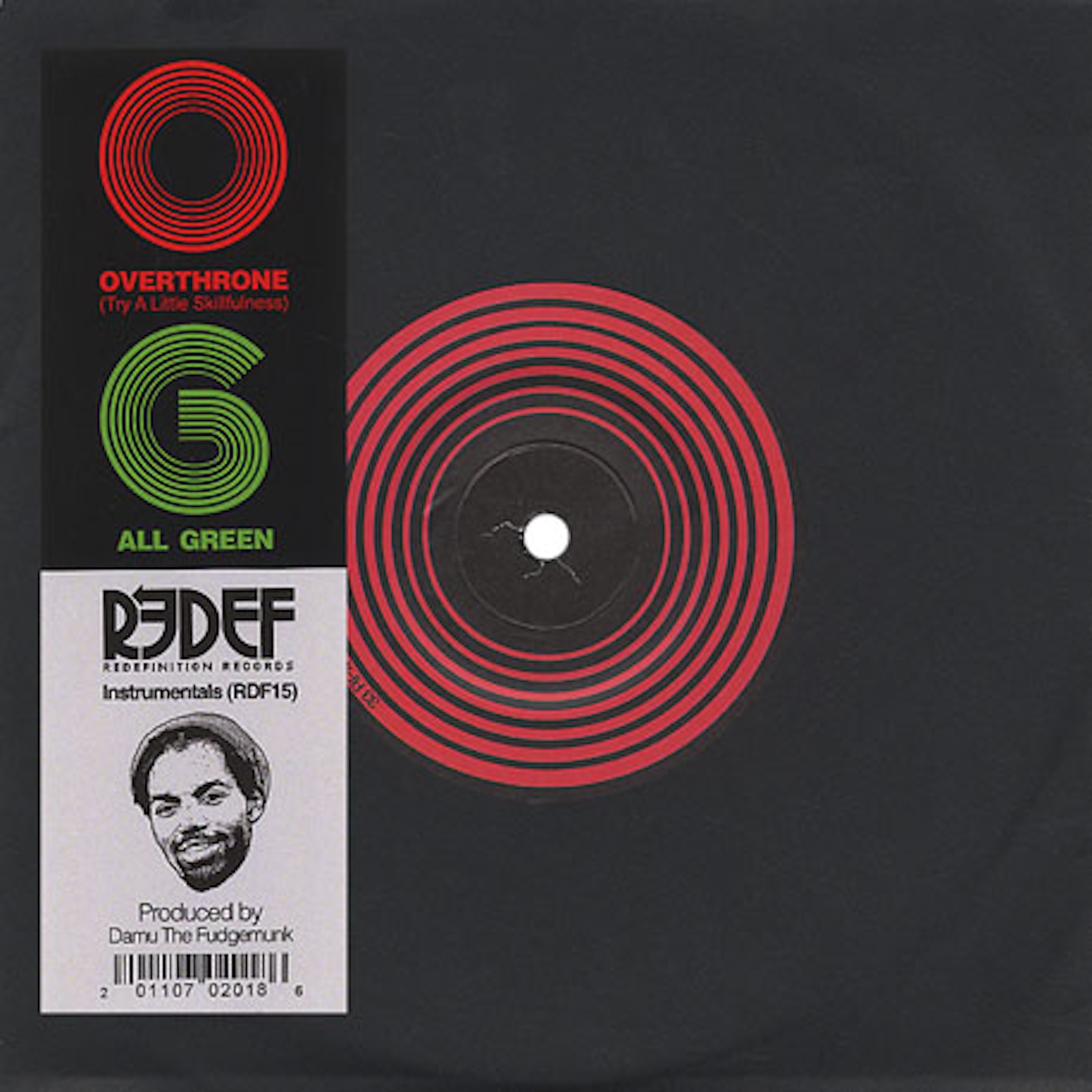 OverThrone / All Green - Single album cover