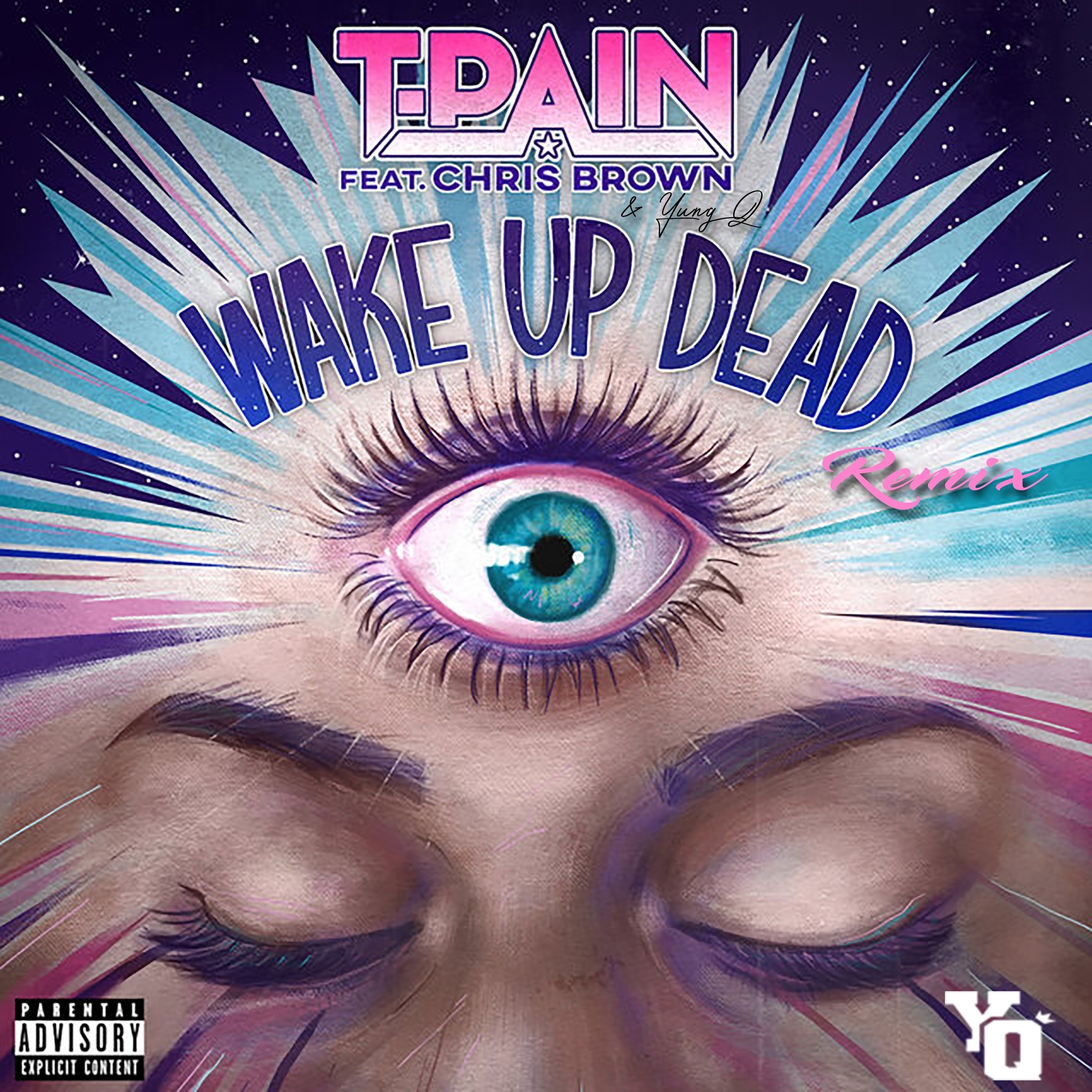 Wake Up Dead (Remix) [feat. T-Pain & Chris Brown] - Single album cover