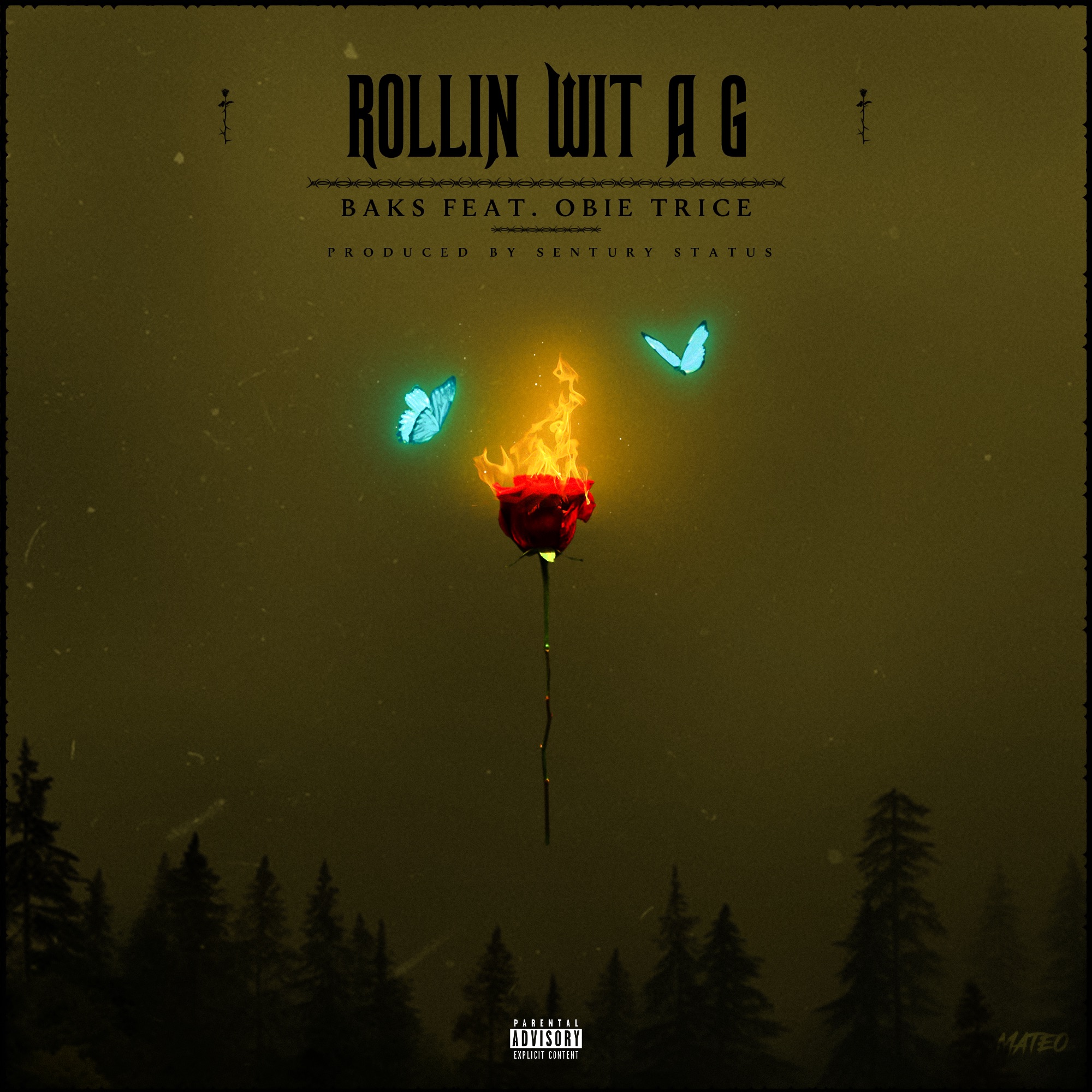 Rollin Wit a G (feat. Obie Trice) - Single album cover