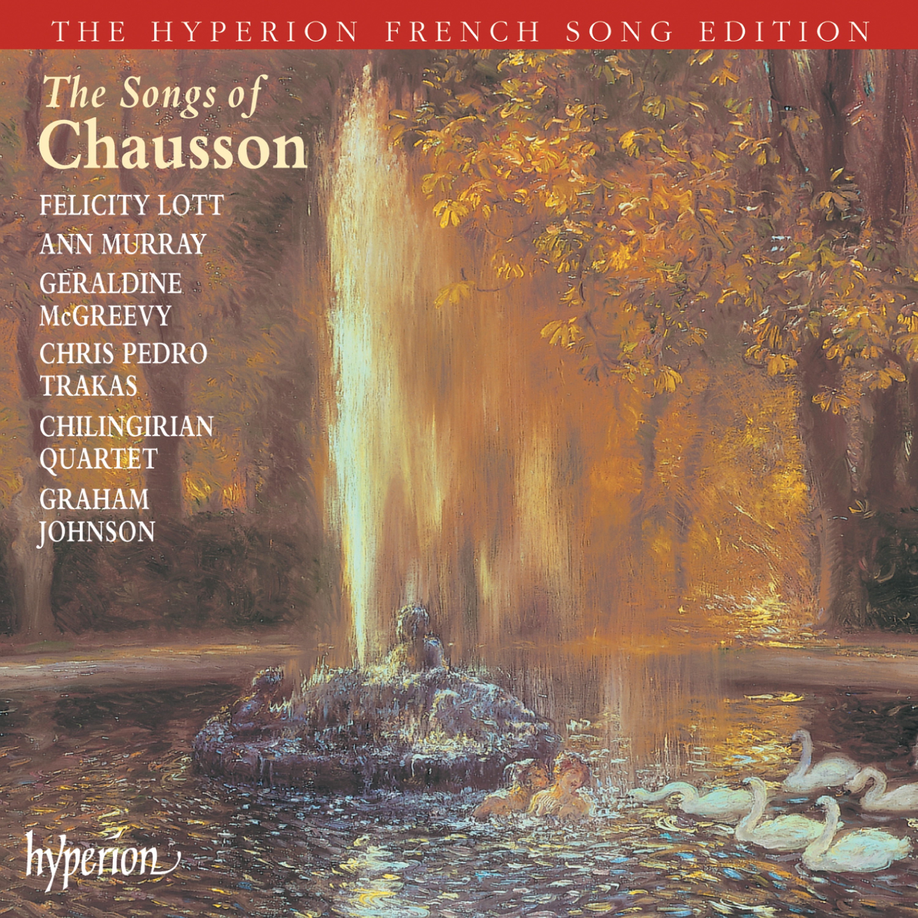 Chausson: Songs (Hyperion French Song Edition) album cover