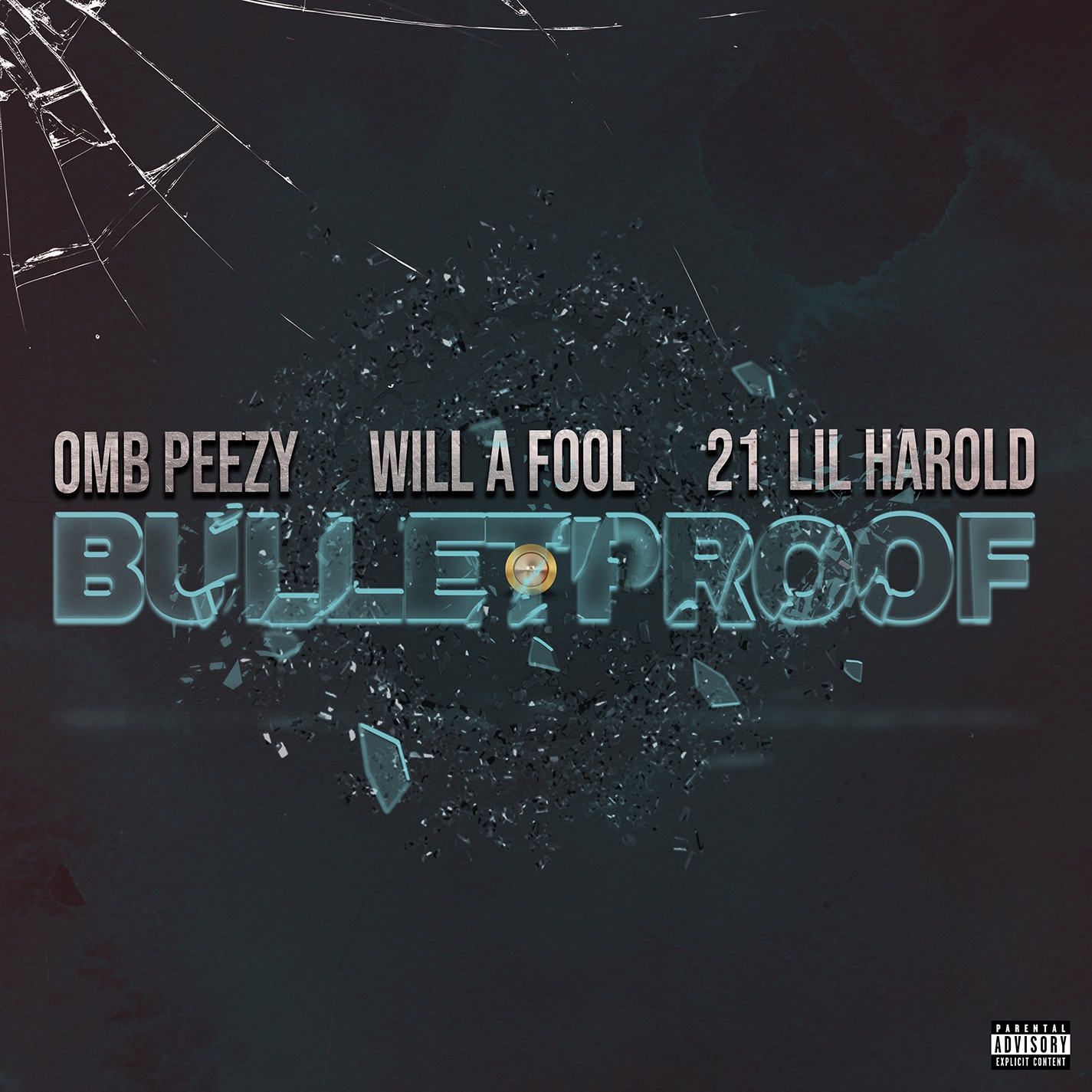 Bulletproof (feat. 21 Lil Harold) - Single album cover