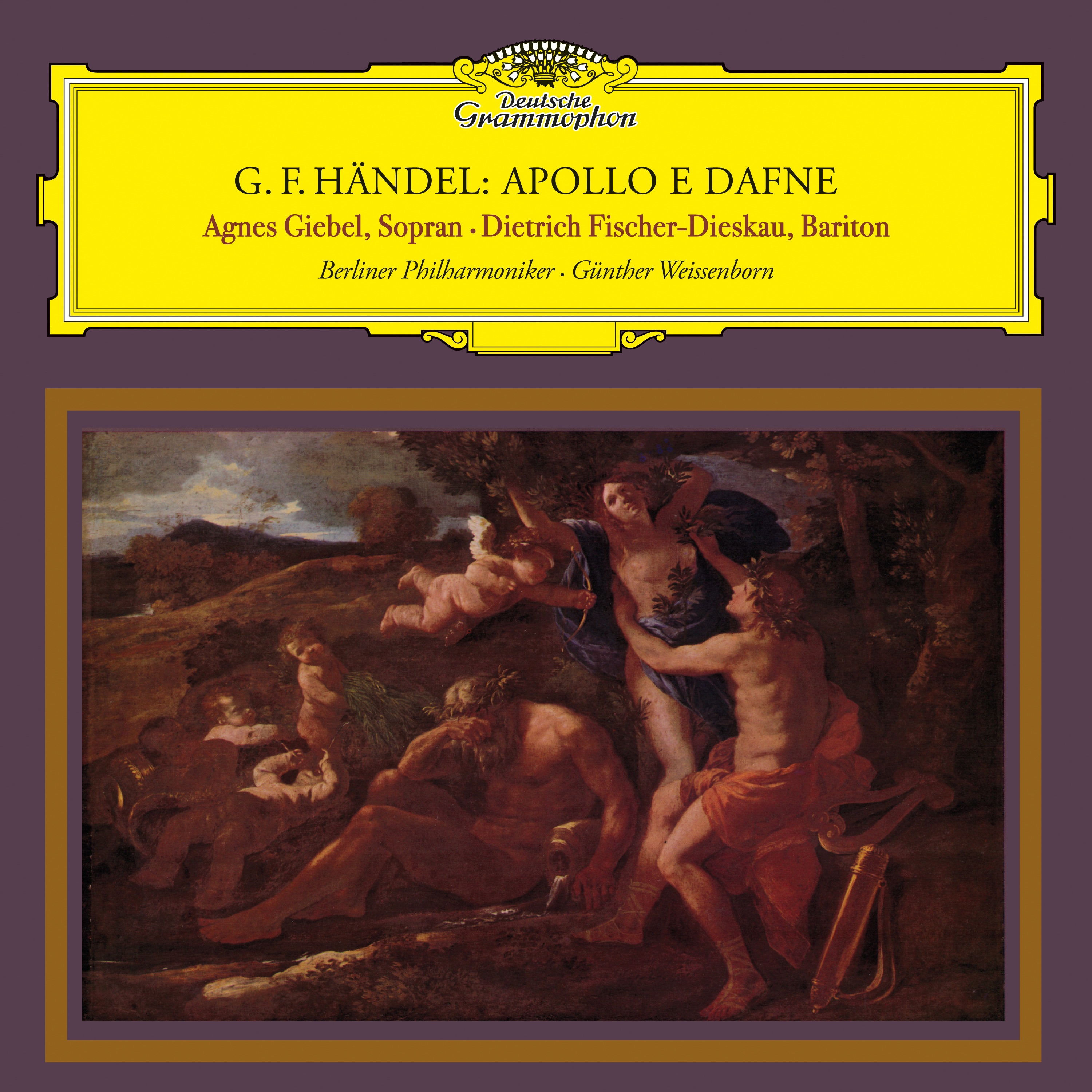 Handel: Apollo e Dafne, HWV 122 album cover