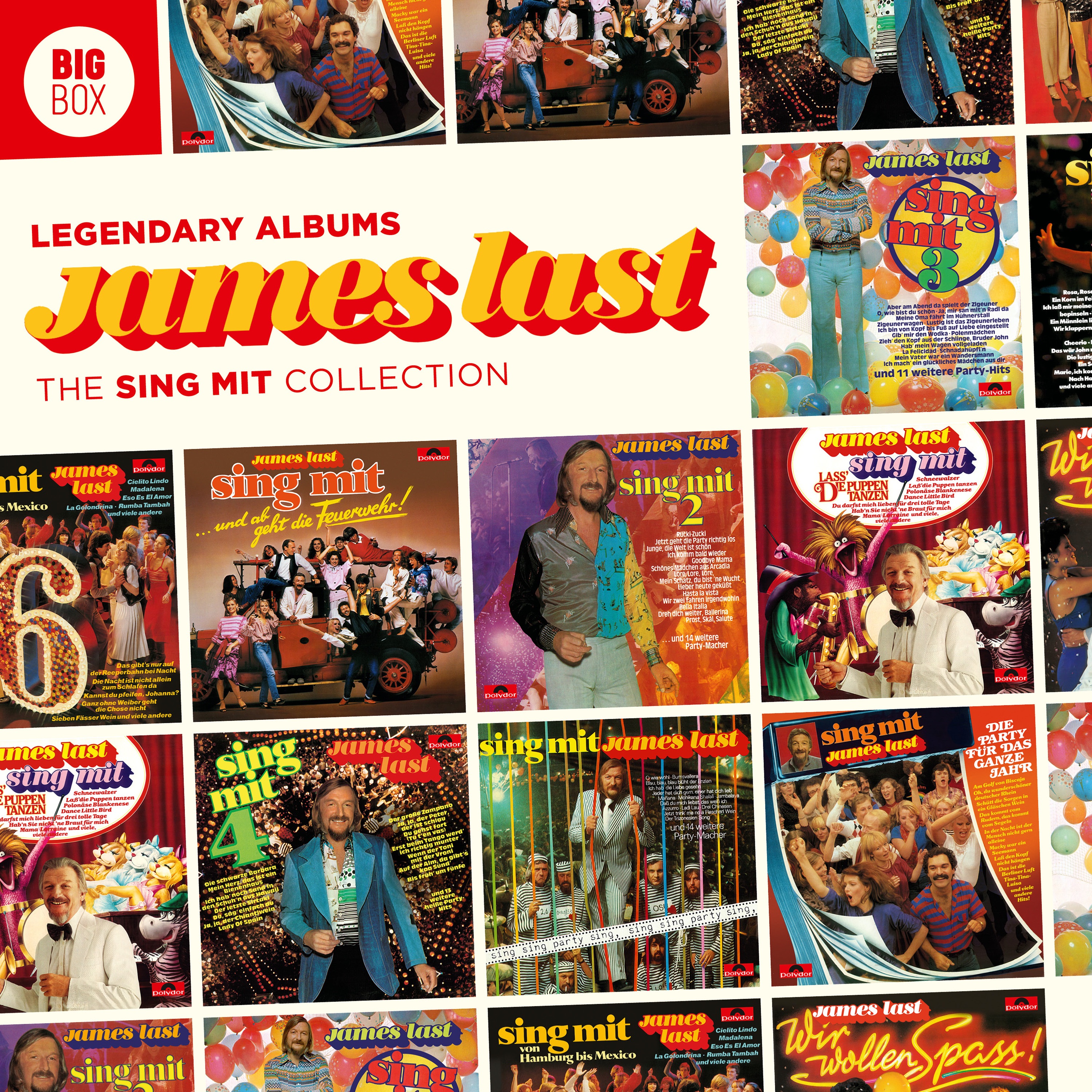 BIG BOX - The Sing mit Collection - James Last album cover
