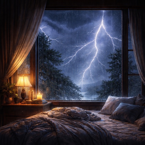 Thunderstorms For Sleep album cover