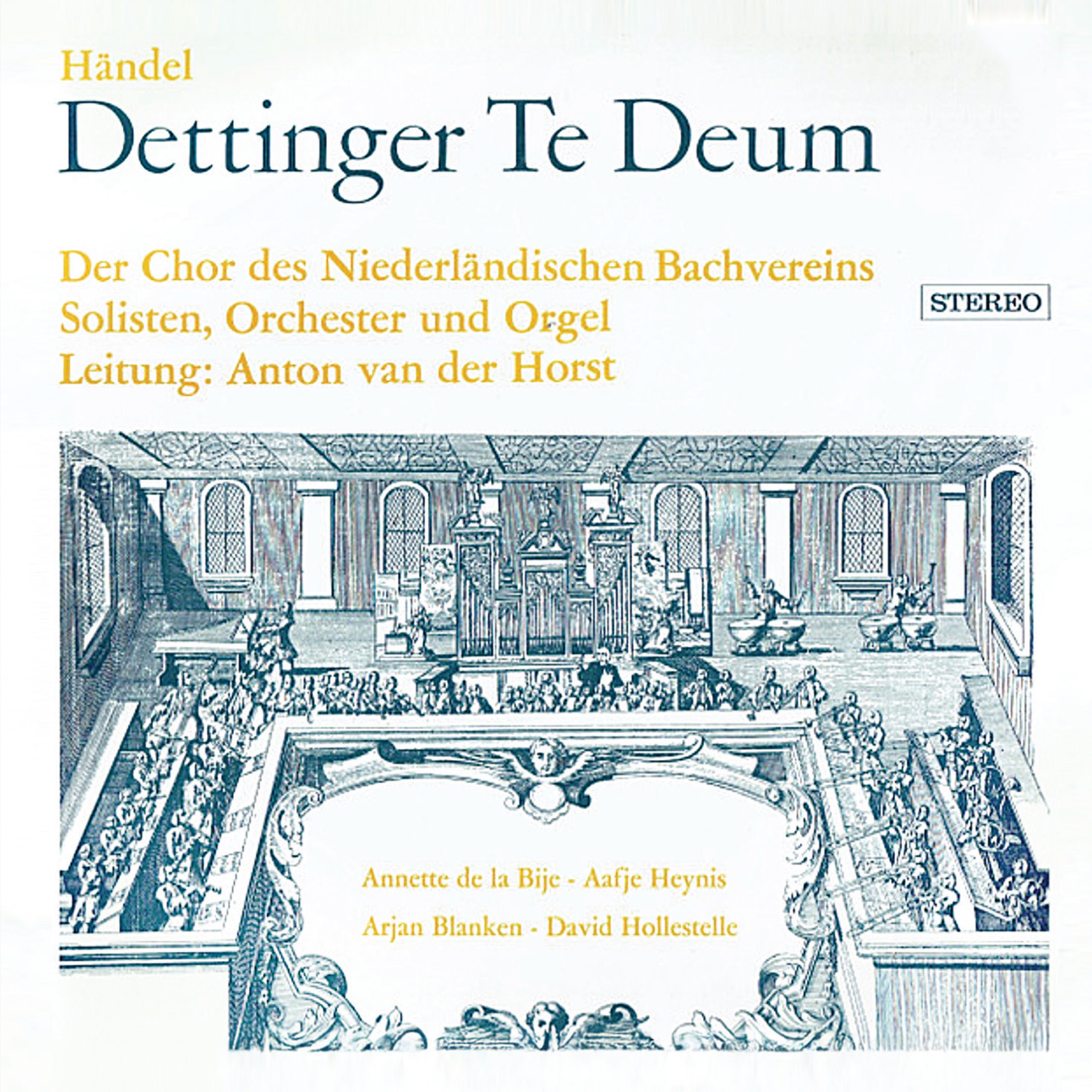 Handel: Dettingen Te Deum in D Major, HWV 283; Ritter: O amantissime sponse Jesu album cover