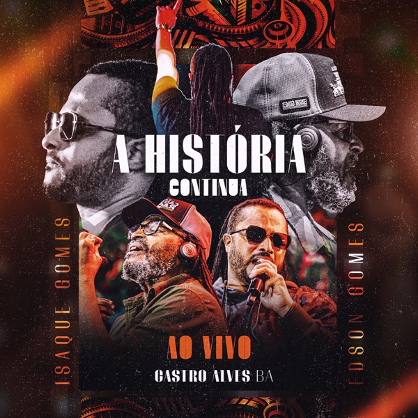 A História Continua ( ao Vivo em Castro Alves) album cover