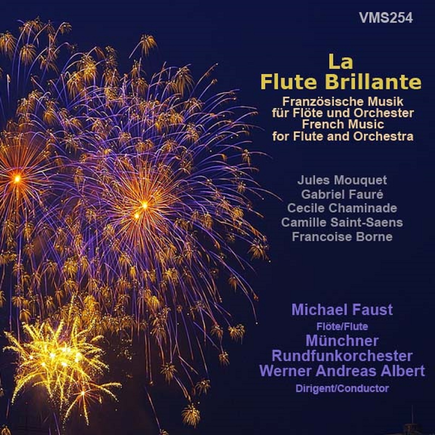 La Flute Brillante (French Music for Flute and Orchestra) album cover