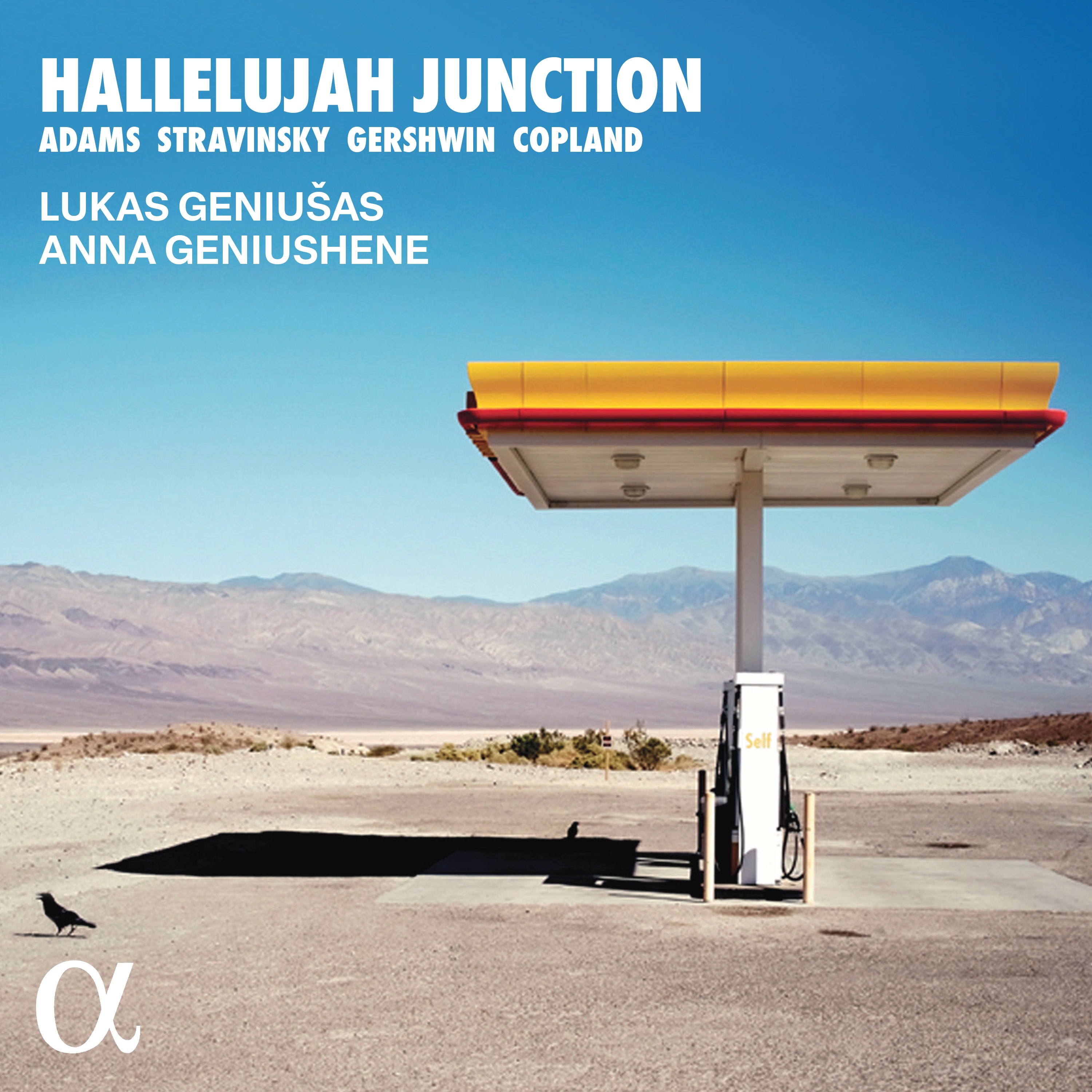 Hallelujah Junction: Adams, Stravinsky, Gershwin & Copland album cover