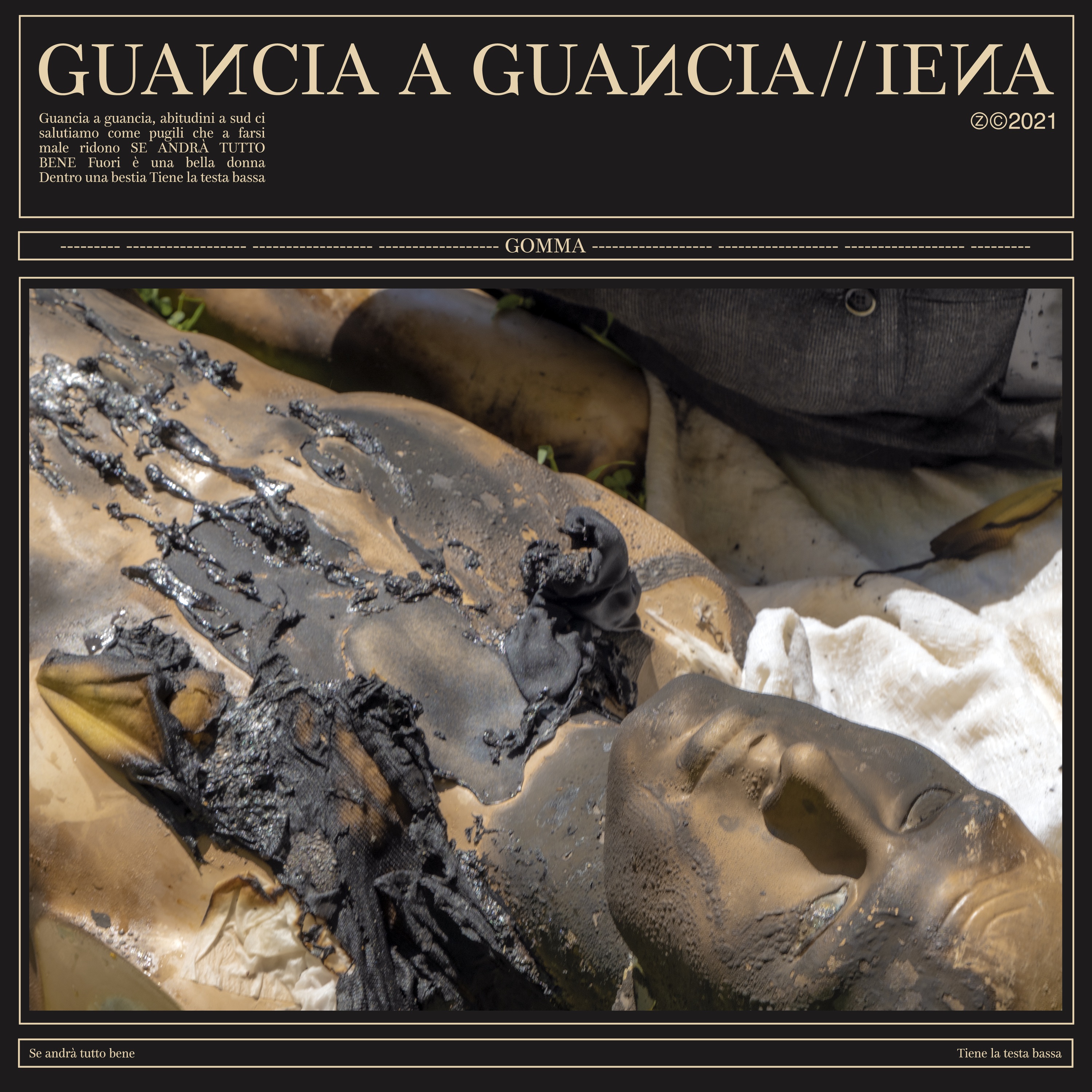 GUANCIA A GUANCIA / IENA - Single album cover