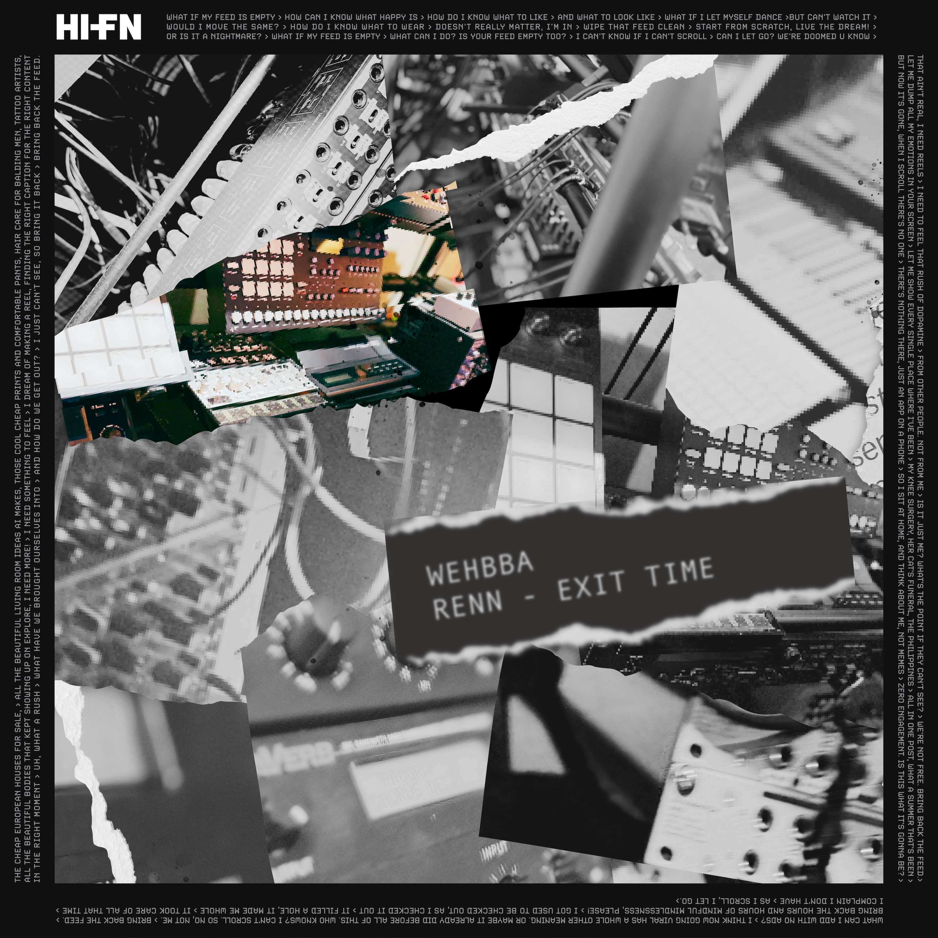 RENN / EXIT TIME - Single album cover