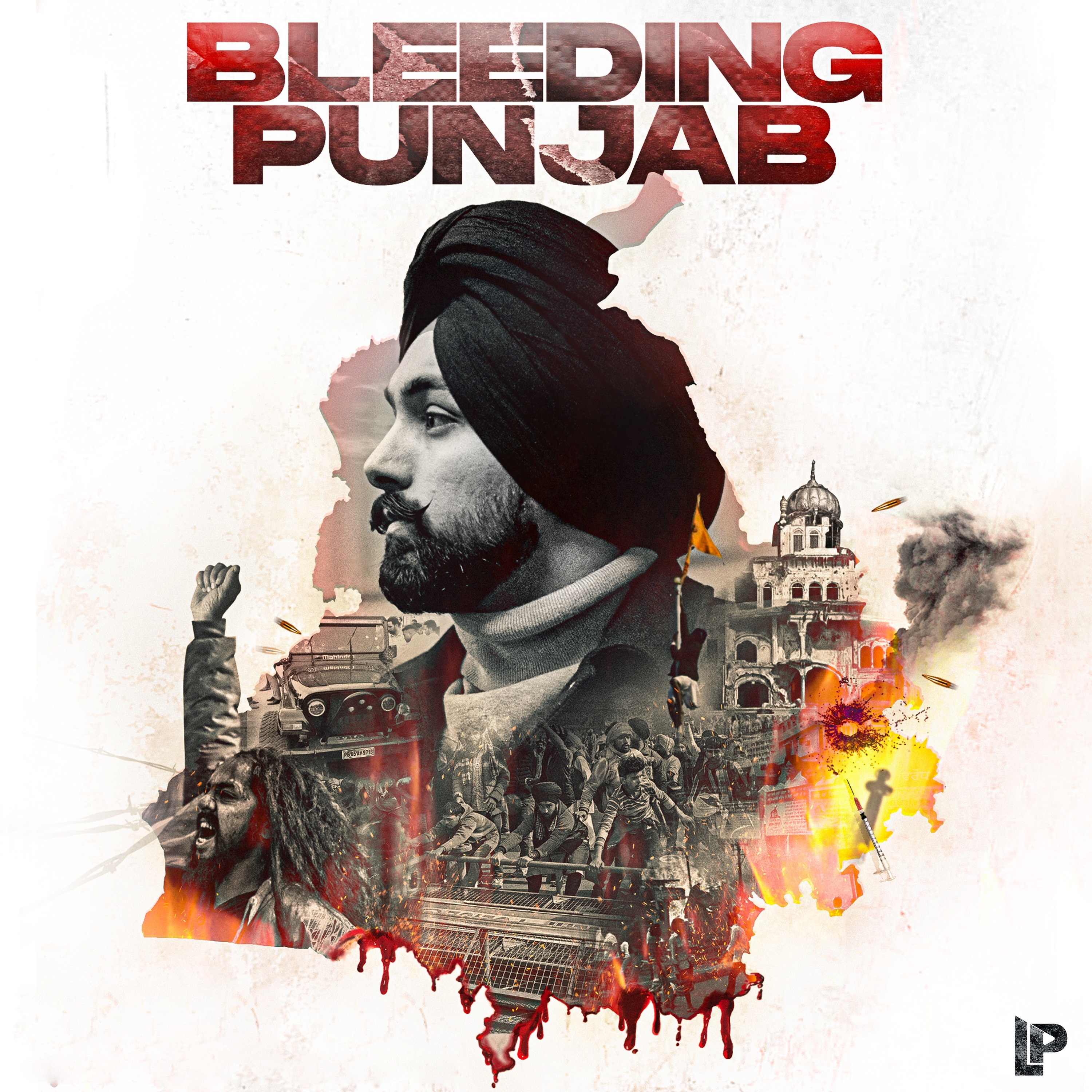 Bleeding Punjab - Single album cover