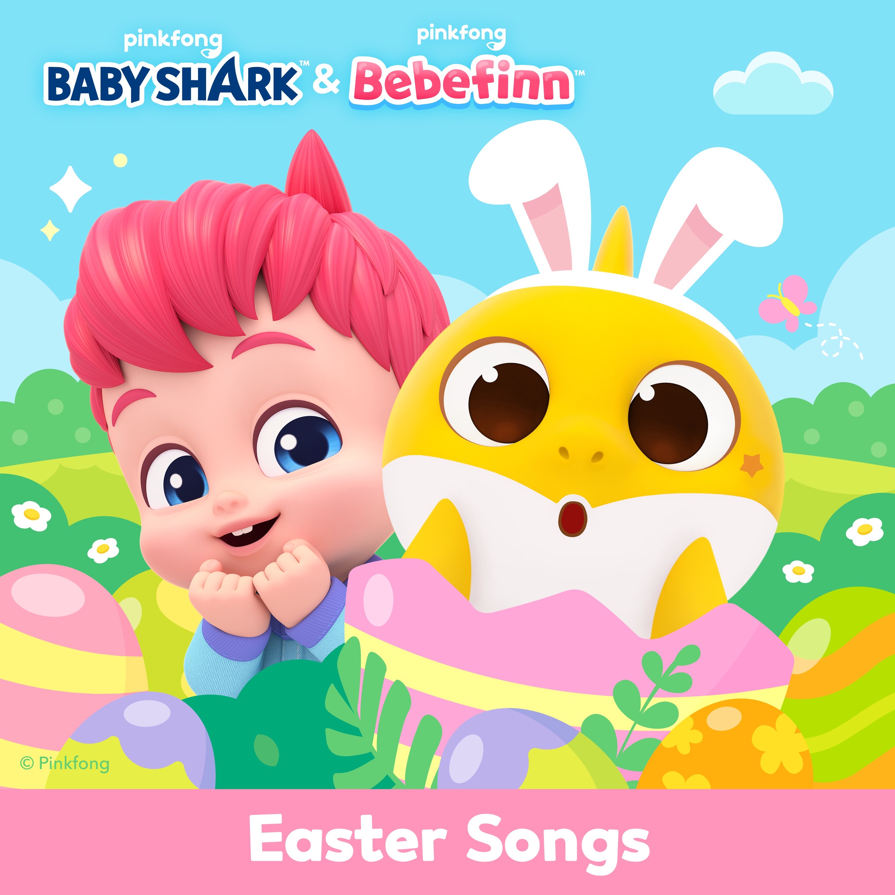 Baby Shark & Bebefinn's Easter Songs album cover