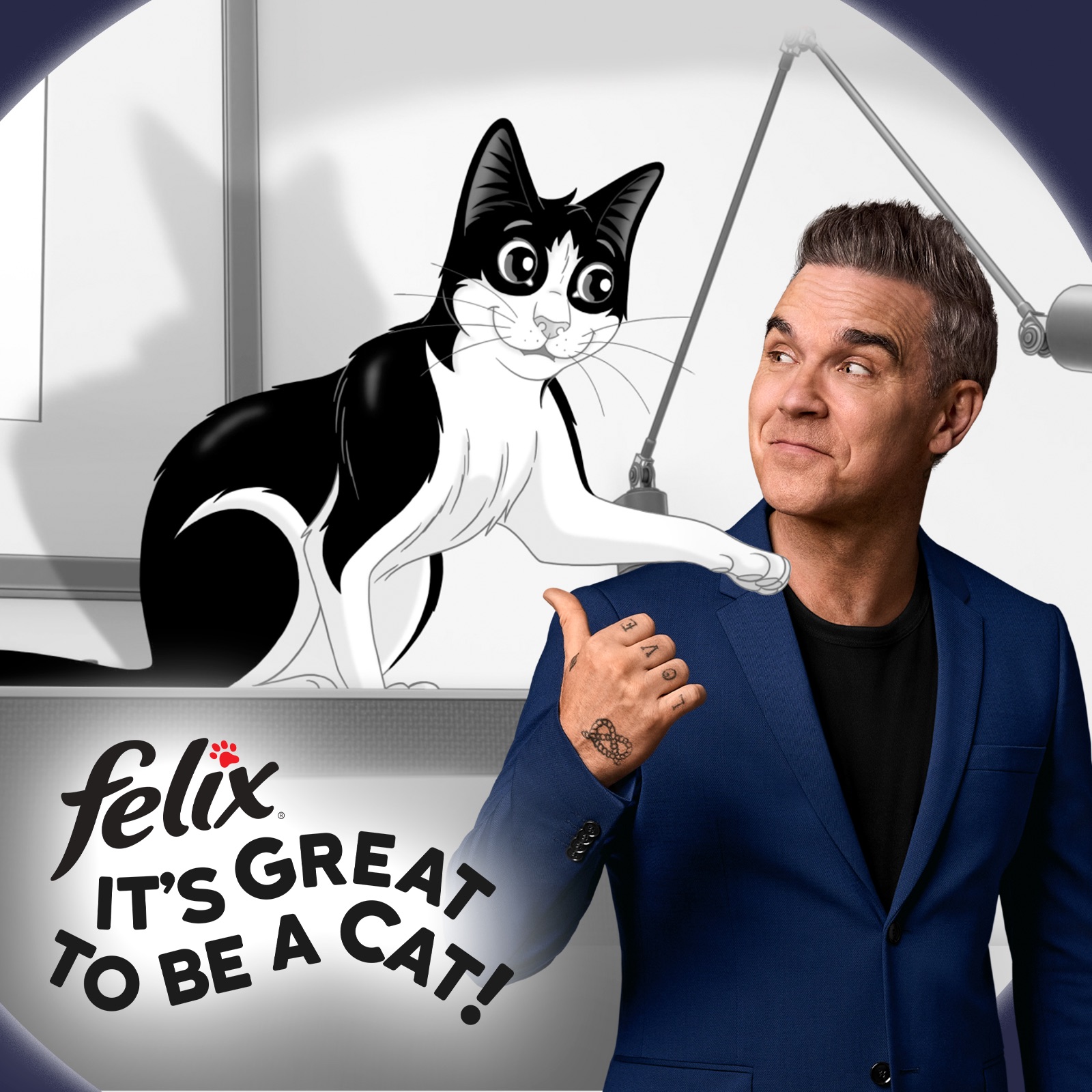 It's Great To Be A Cat 2025 (feat. Robbie Williams) - Single album cover