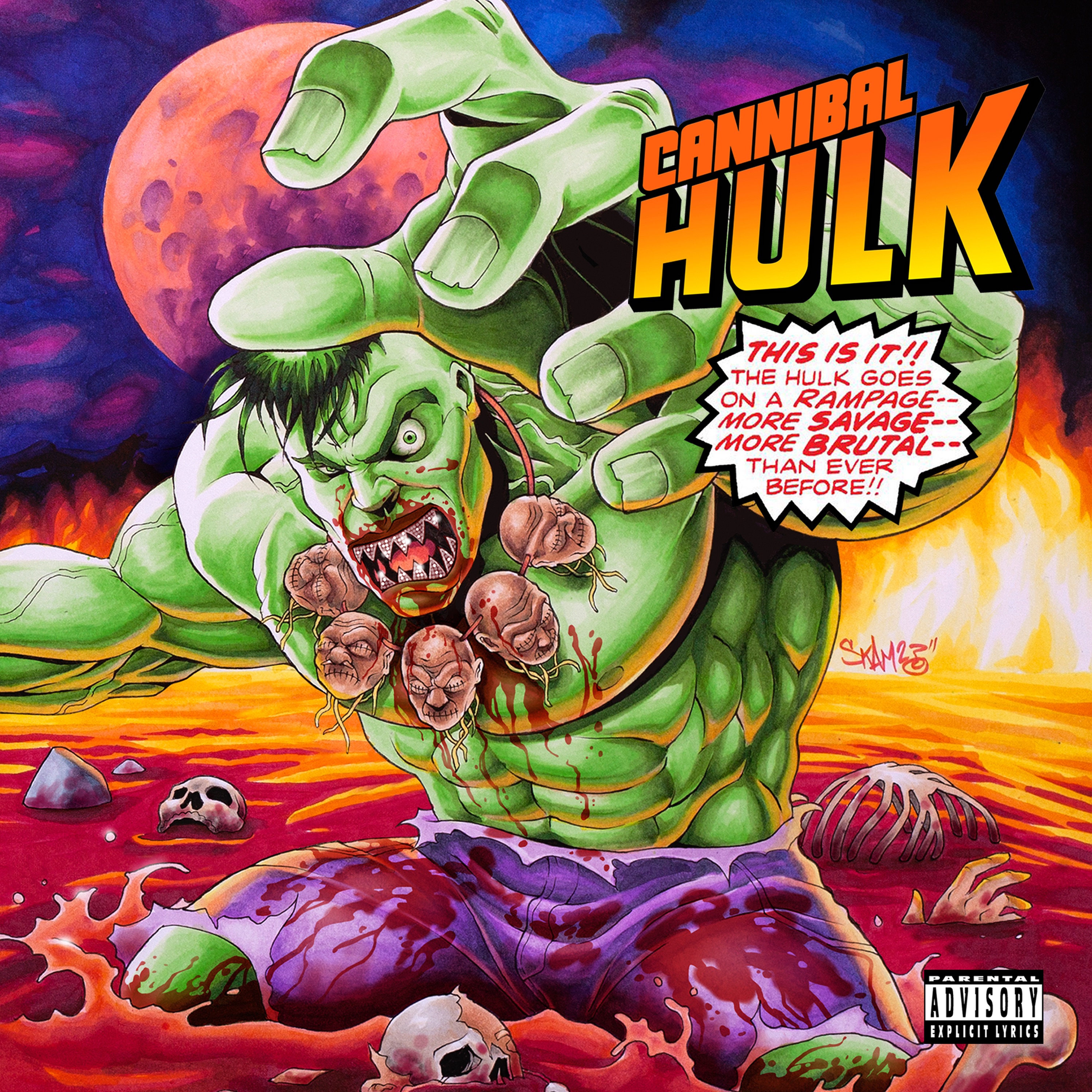 Cannibal Hulk album cover