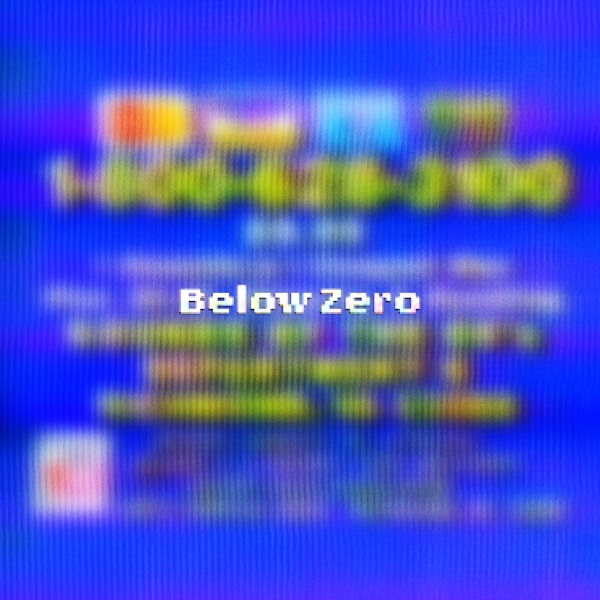 Below Zero - Single album cover