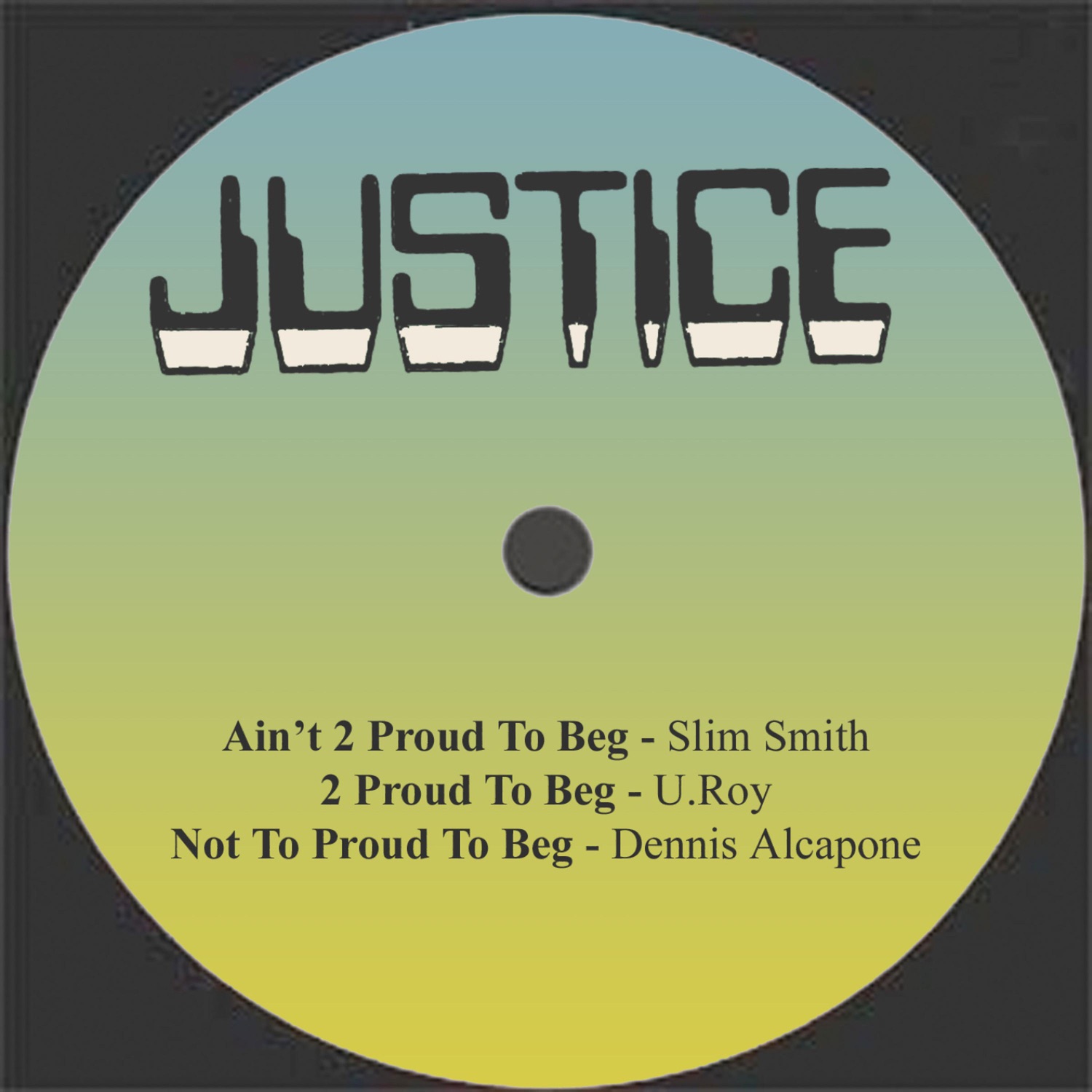 Ain't 2 Proud to Beg / 2 Proud to Beg / Not to Proud to Beg - Single album cover