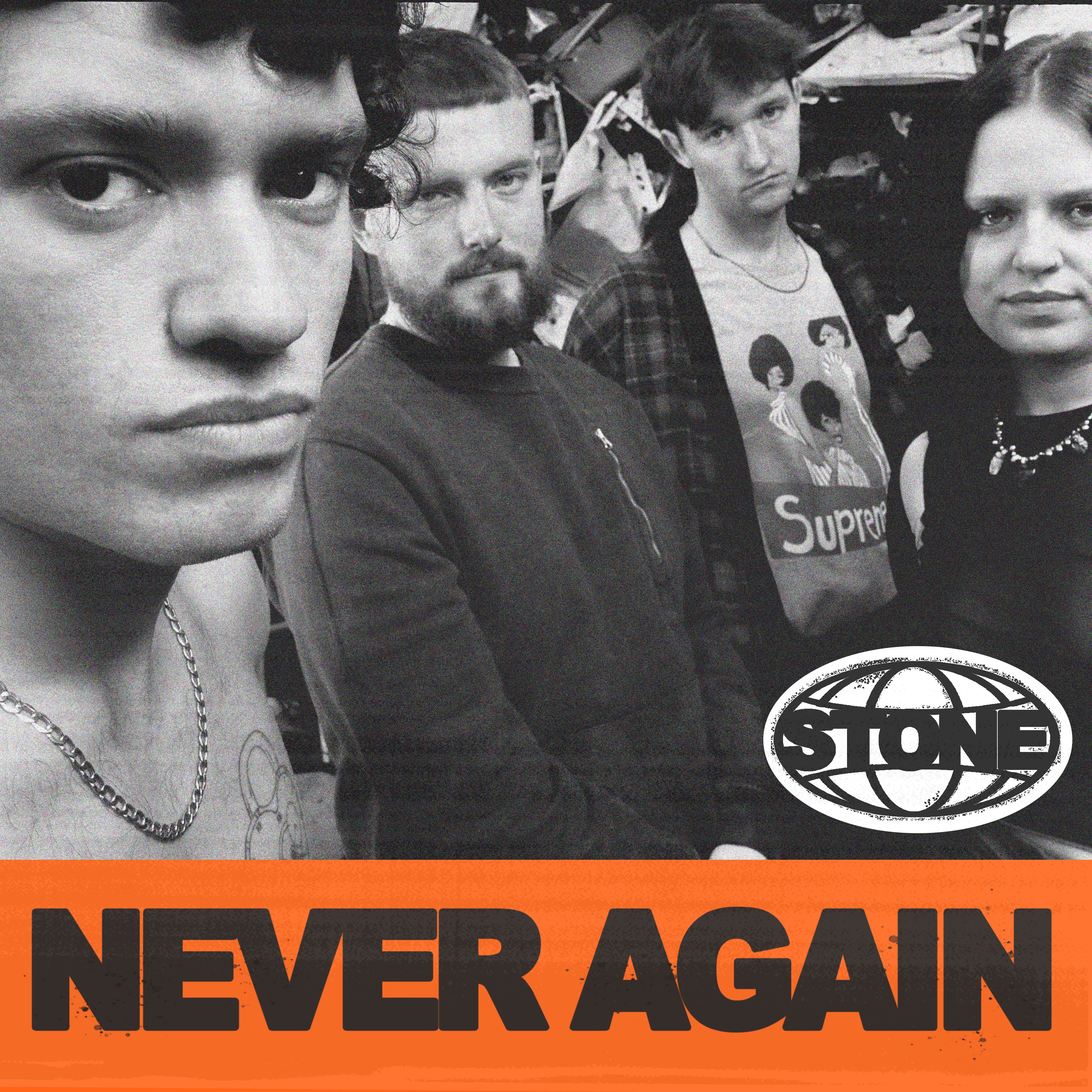 NEVER AGAIN - Single album cover