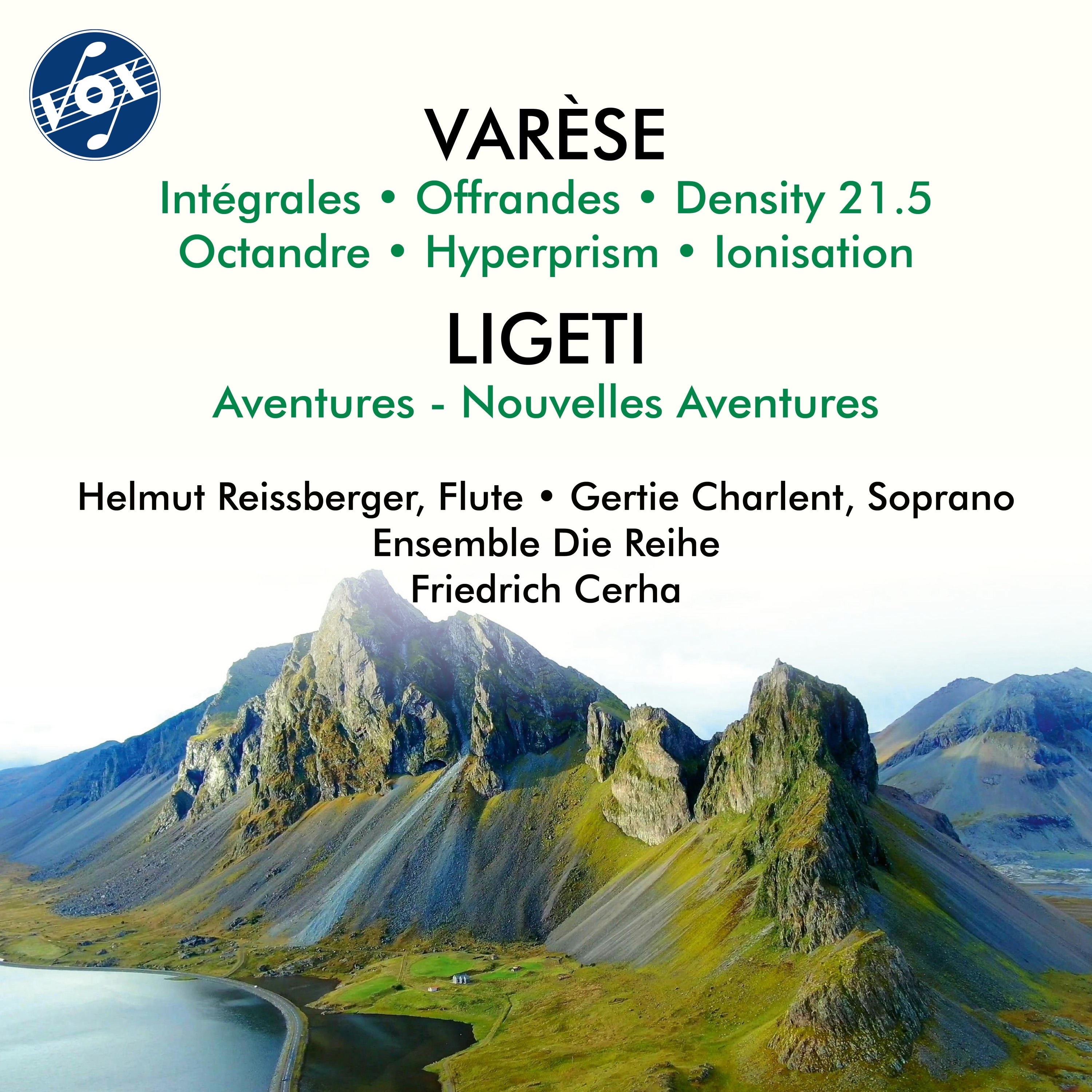 Varèse & Ligeti: Works album cover
