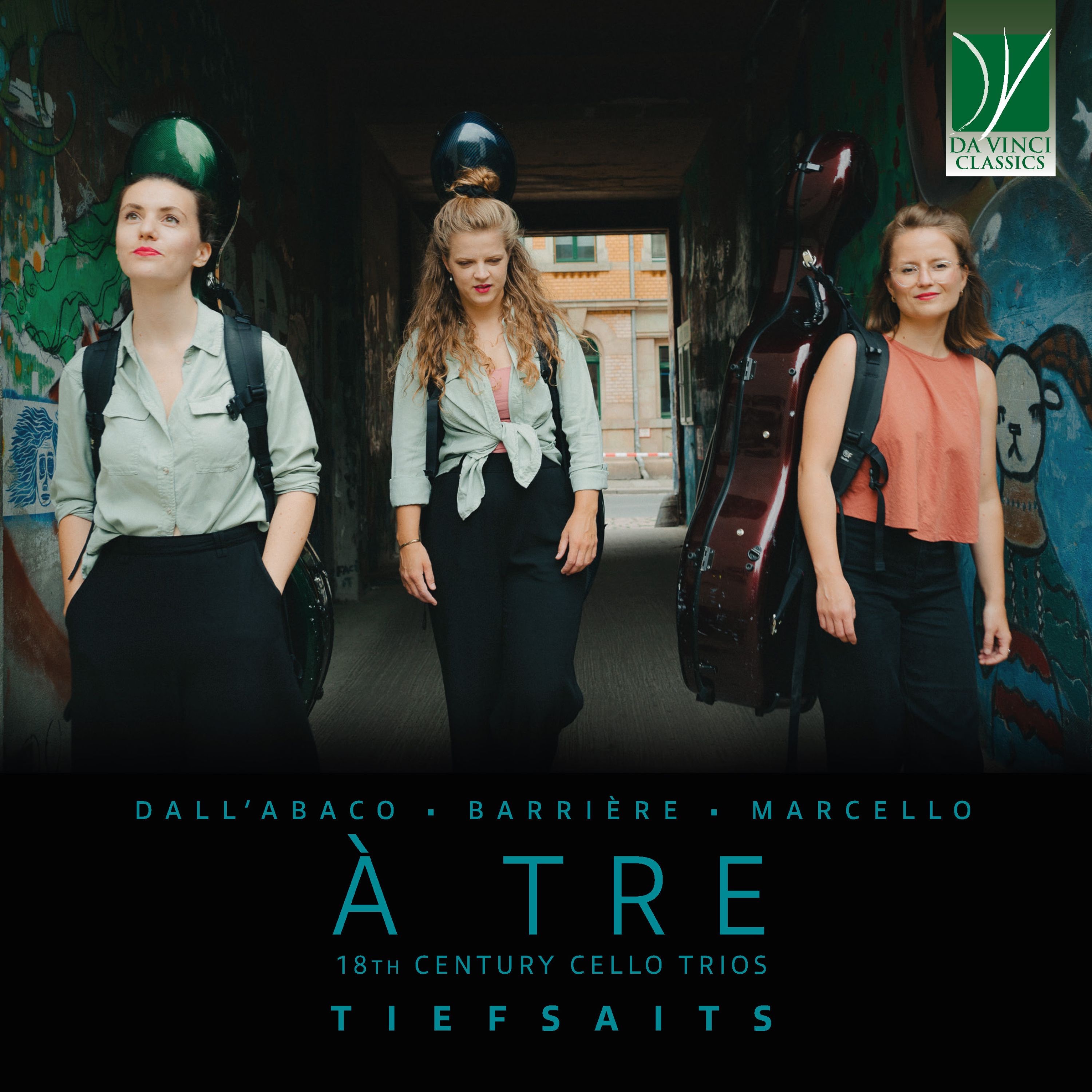 Dall'Abaco, Barrière, Marcello: A TRE, 18th Century Cello Trios album cover