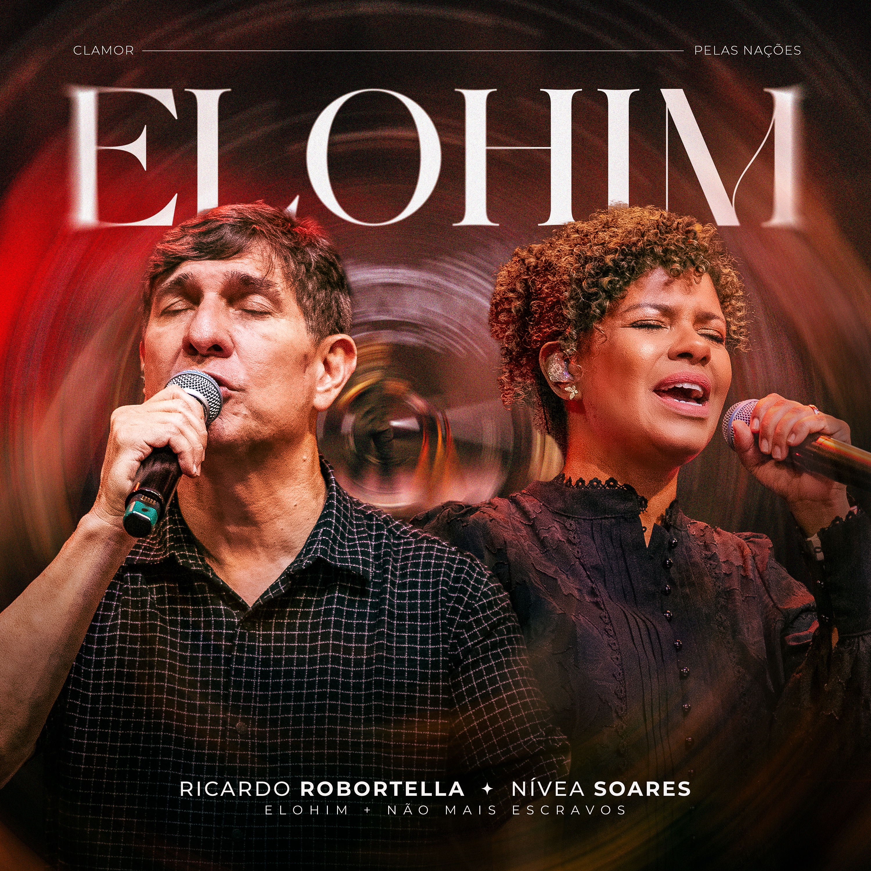 Elohim / Não Mais Escravos (Ao Vivo) - Single album cover