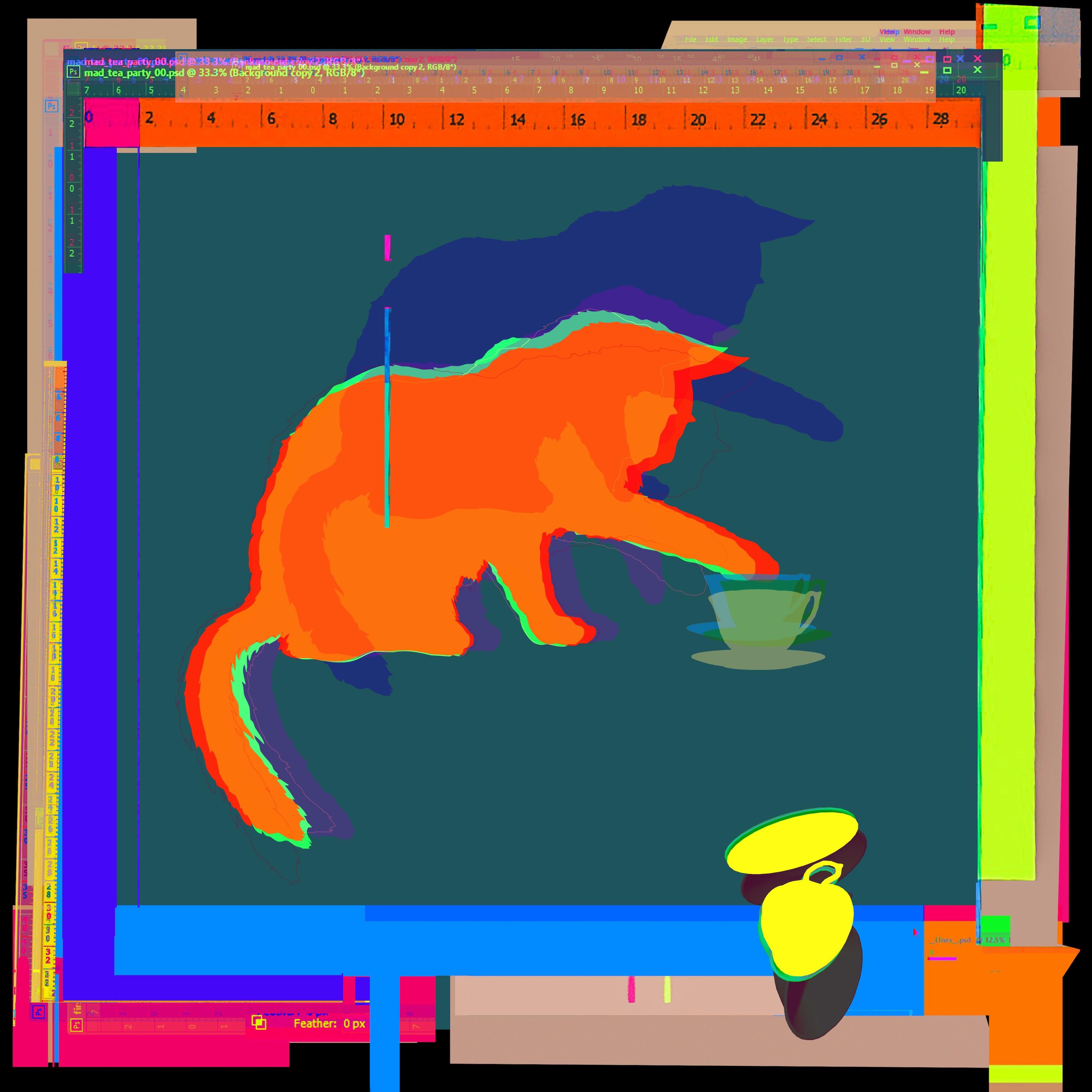 Mad Tea Party (feat. Swervy) - Single album cover
