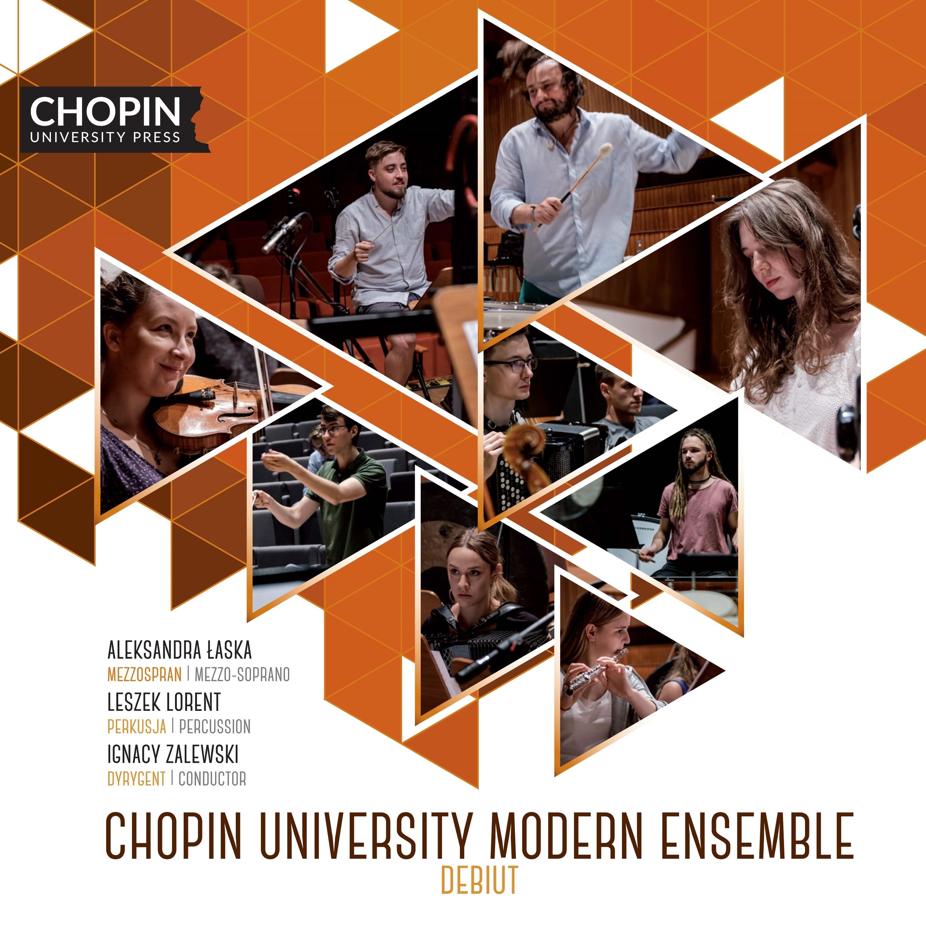 Chopin University Modern Ensemble – debiut album cover
