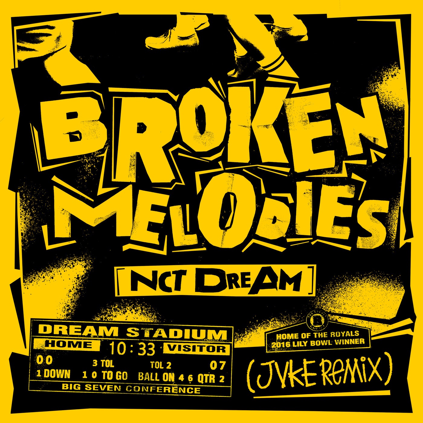 Broken Melodies (JVKE Remix) - Single album cover