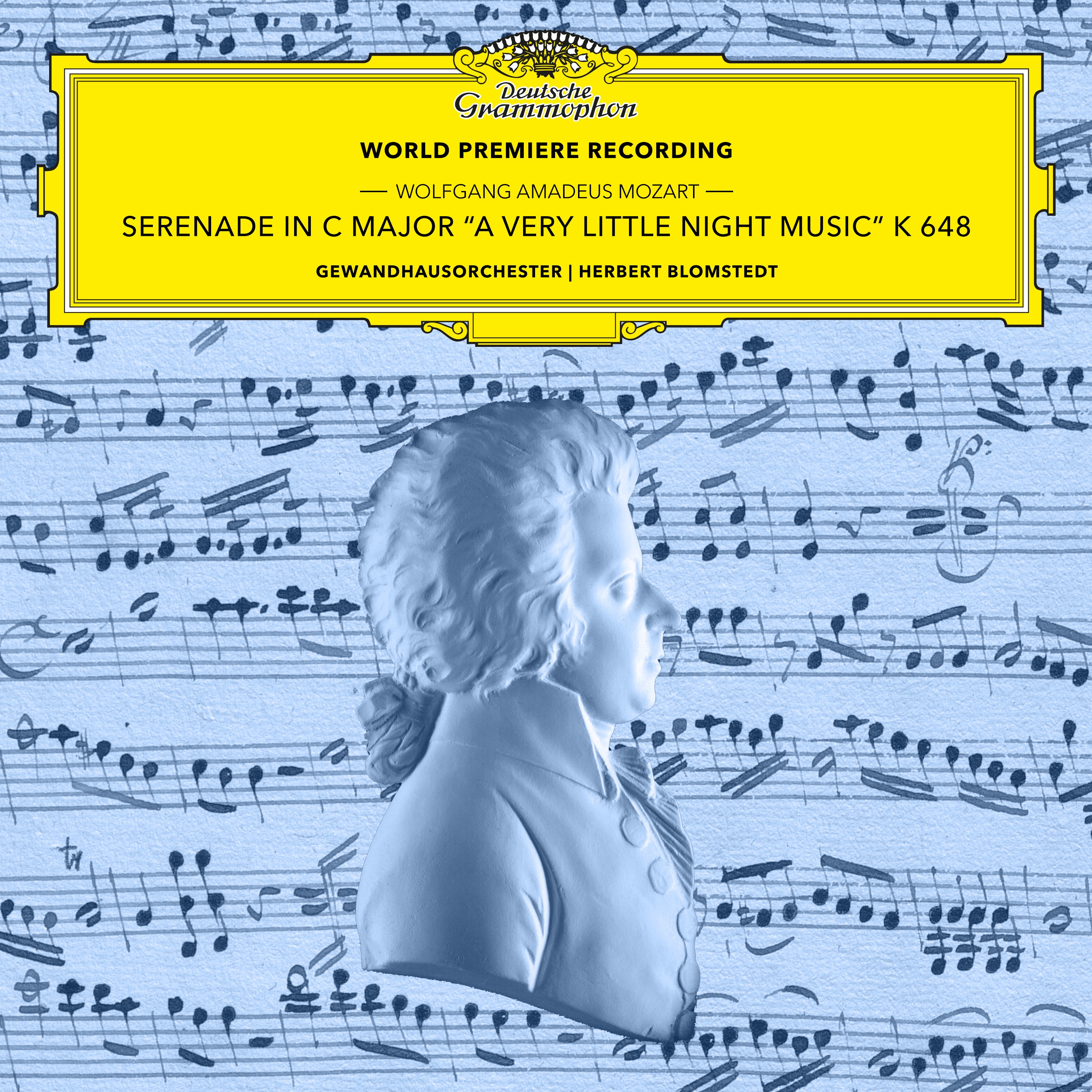 Mozart: Serenade in C Major, K. 648 "A Very Little Night Music" (Version for Orchestra) [World Premi album cover
