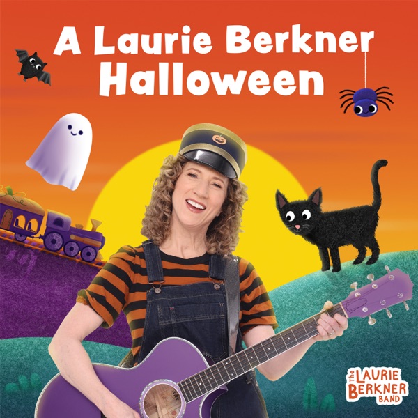 A Laurie Berkner Halloween album cover