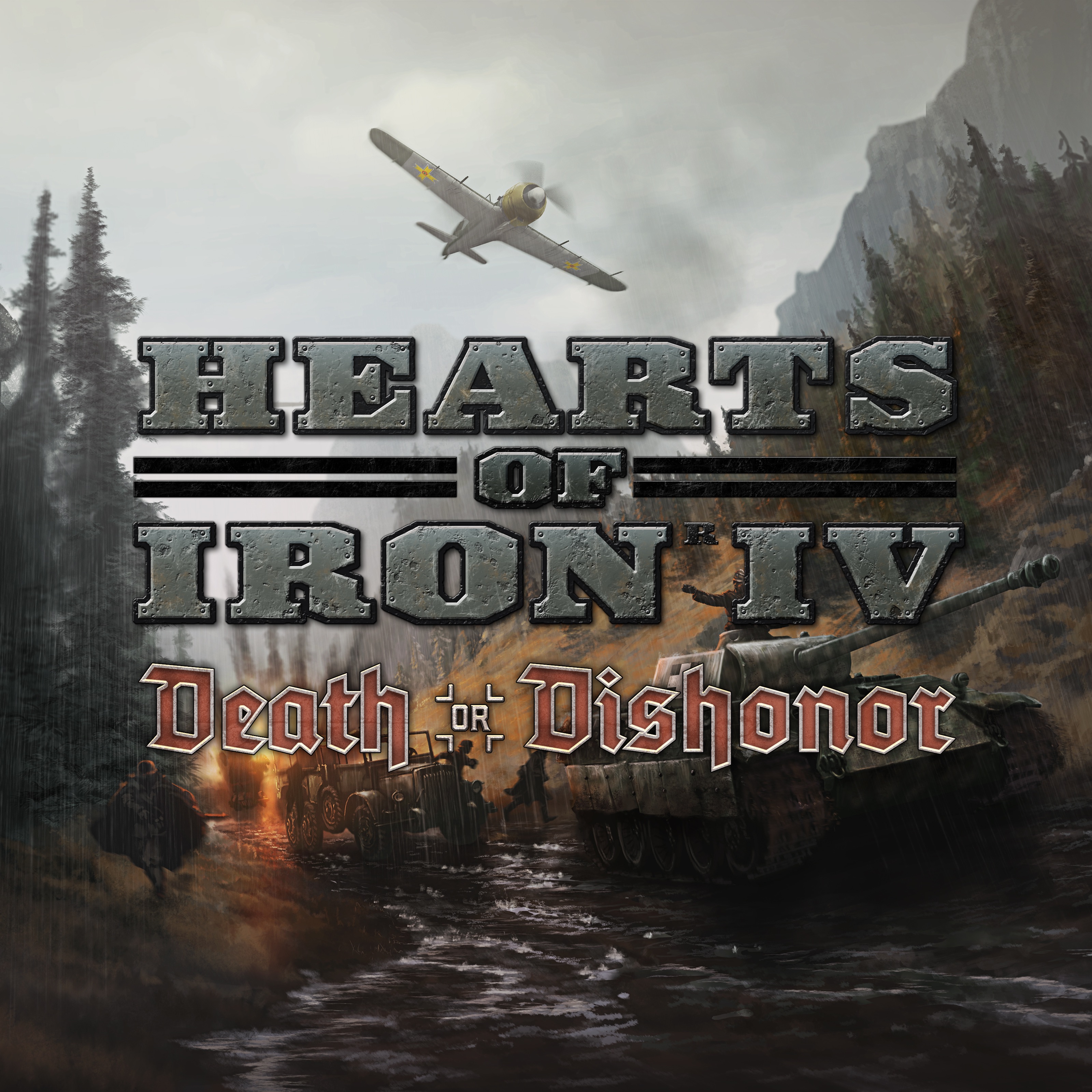 Hearts of Iron IV - Death or Dishonor - Single album cover