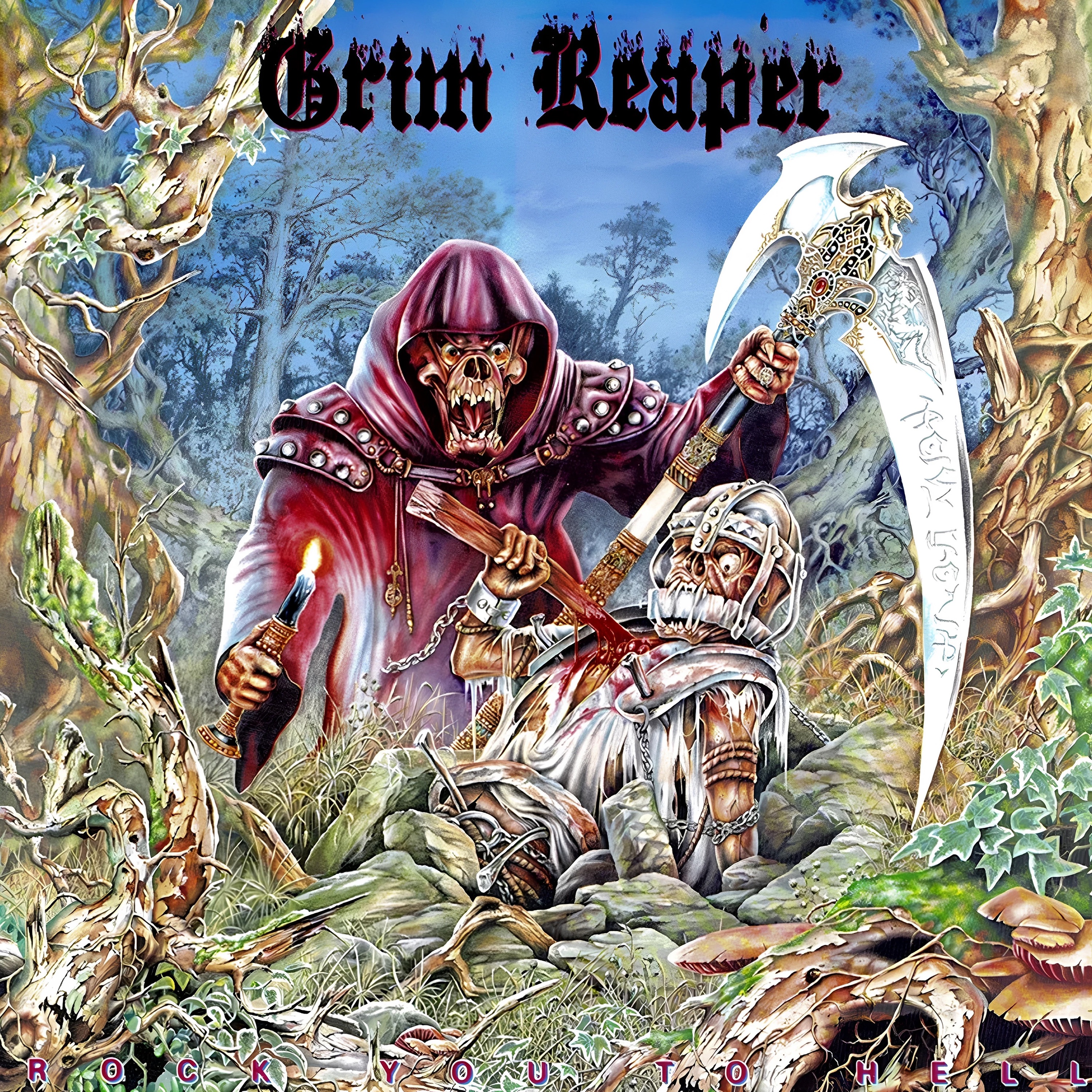 Rock You To Hell album cover