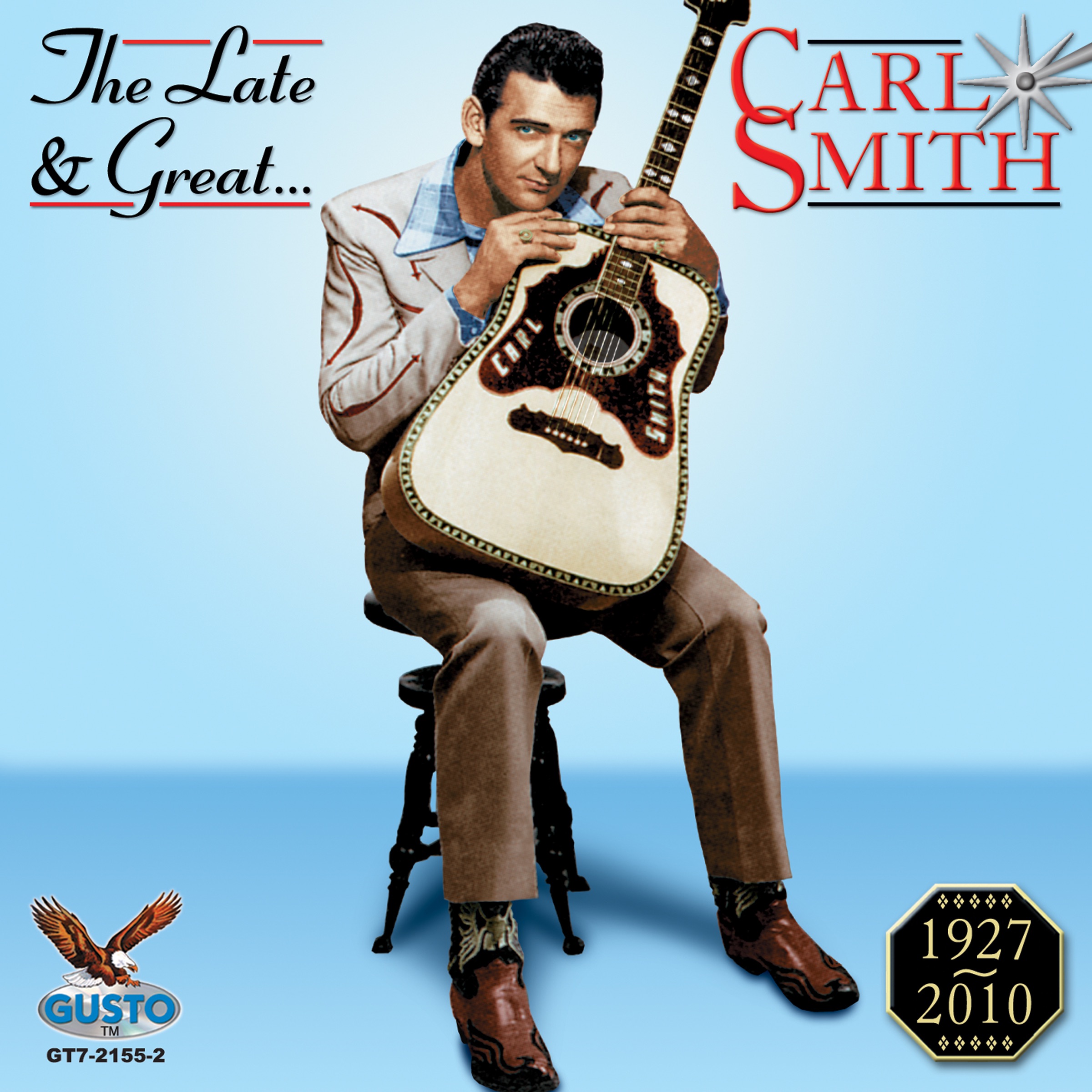 The Late Great Carl Smith album cover