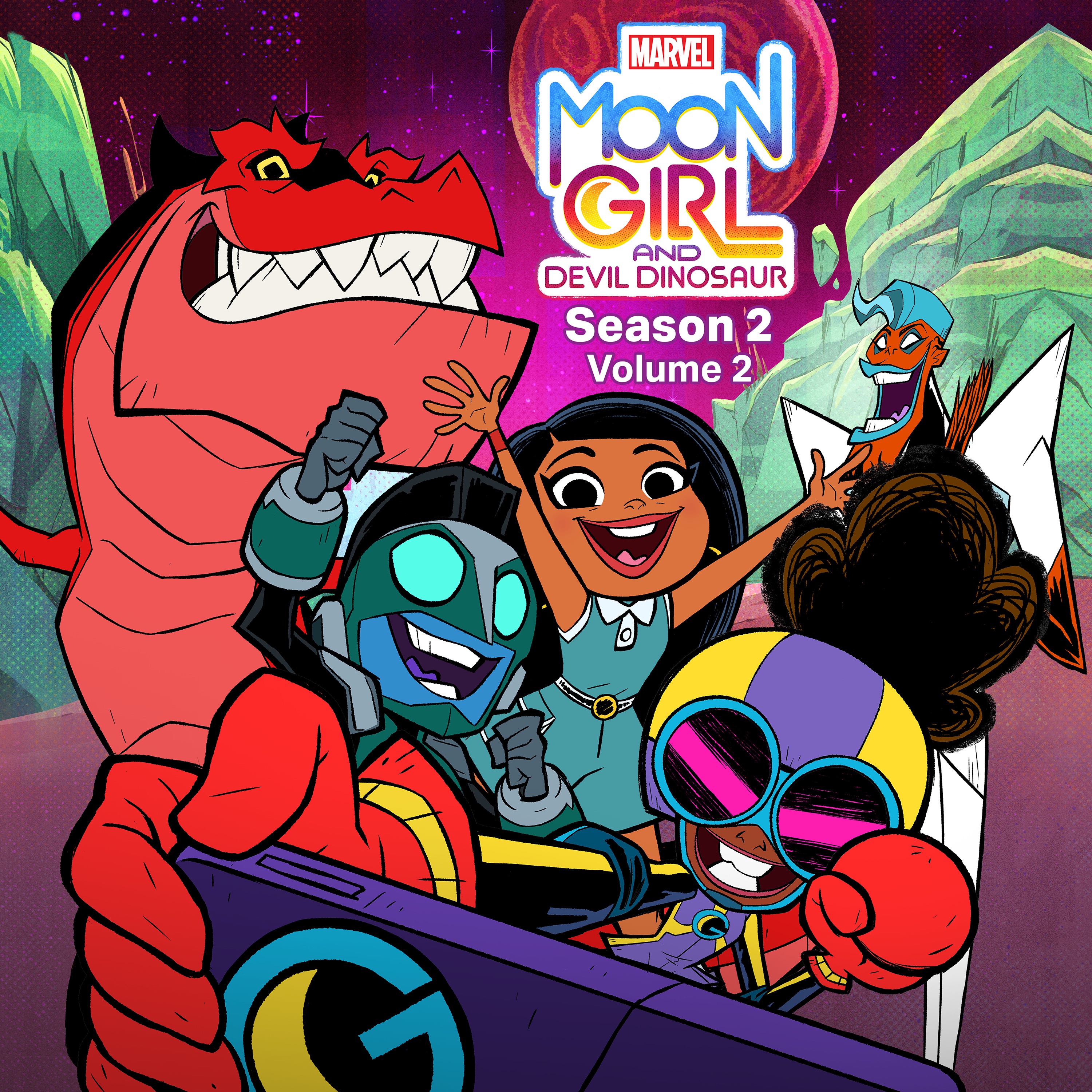 Marvel's Moon Girl and Devil Dinosaur: Season 2 - Vol. 2 (Original Soundtrack) album cover