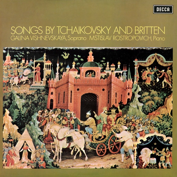 Songs by Tchaikovsky and Britten album cover