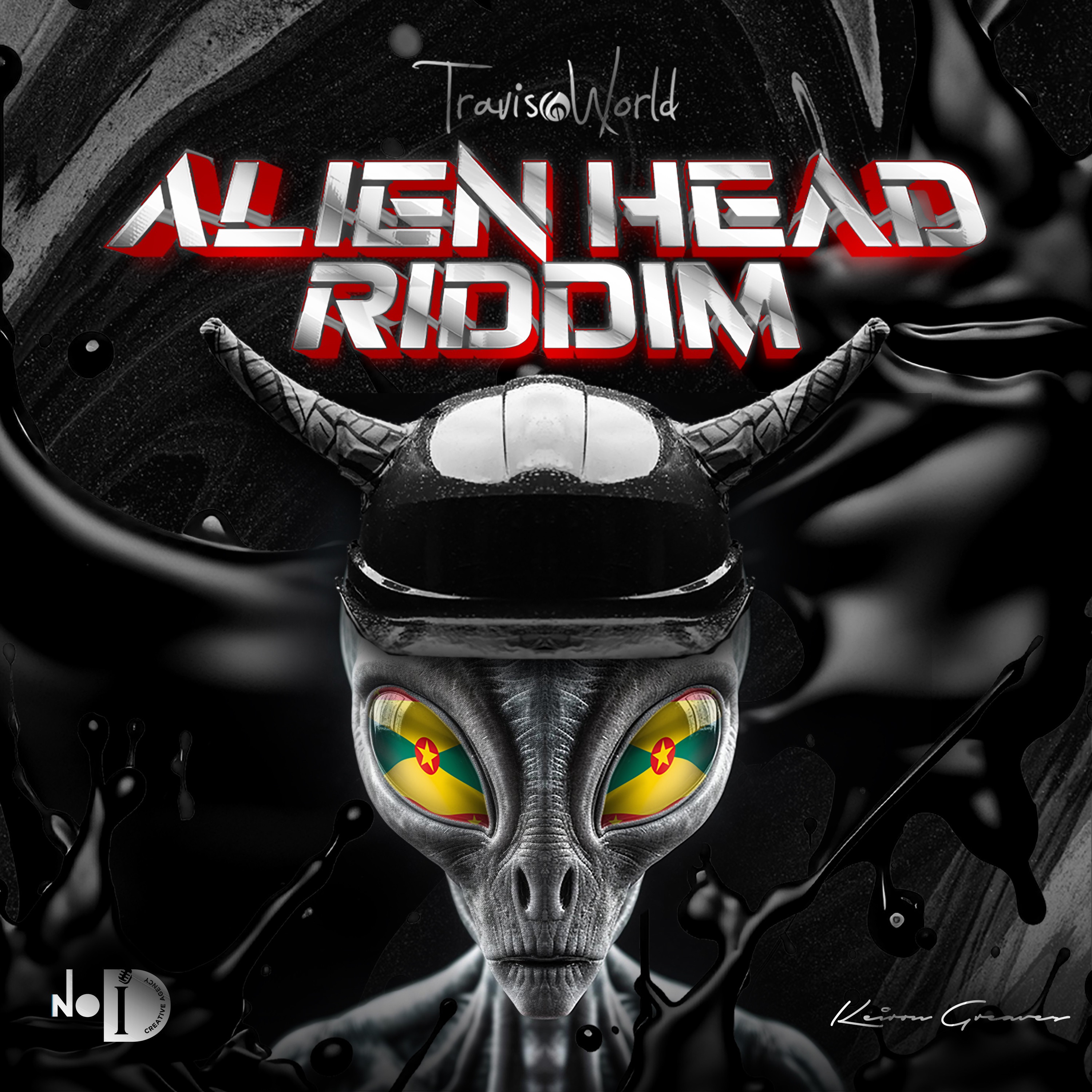 Alien Head Riddim album cover