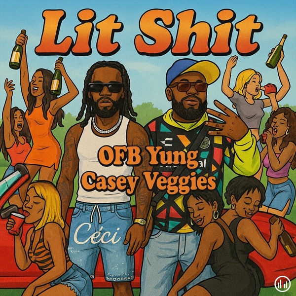 Lit Shit (feat. Casey Veggies) - Single album cover