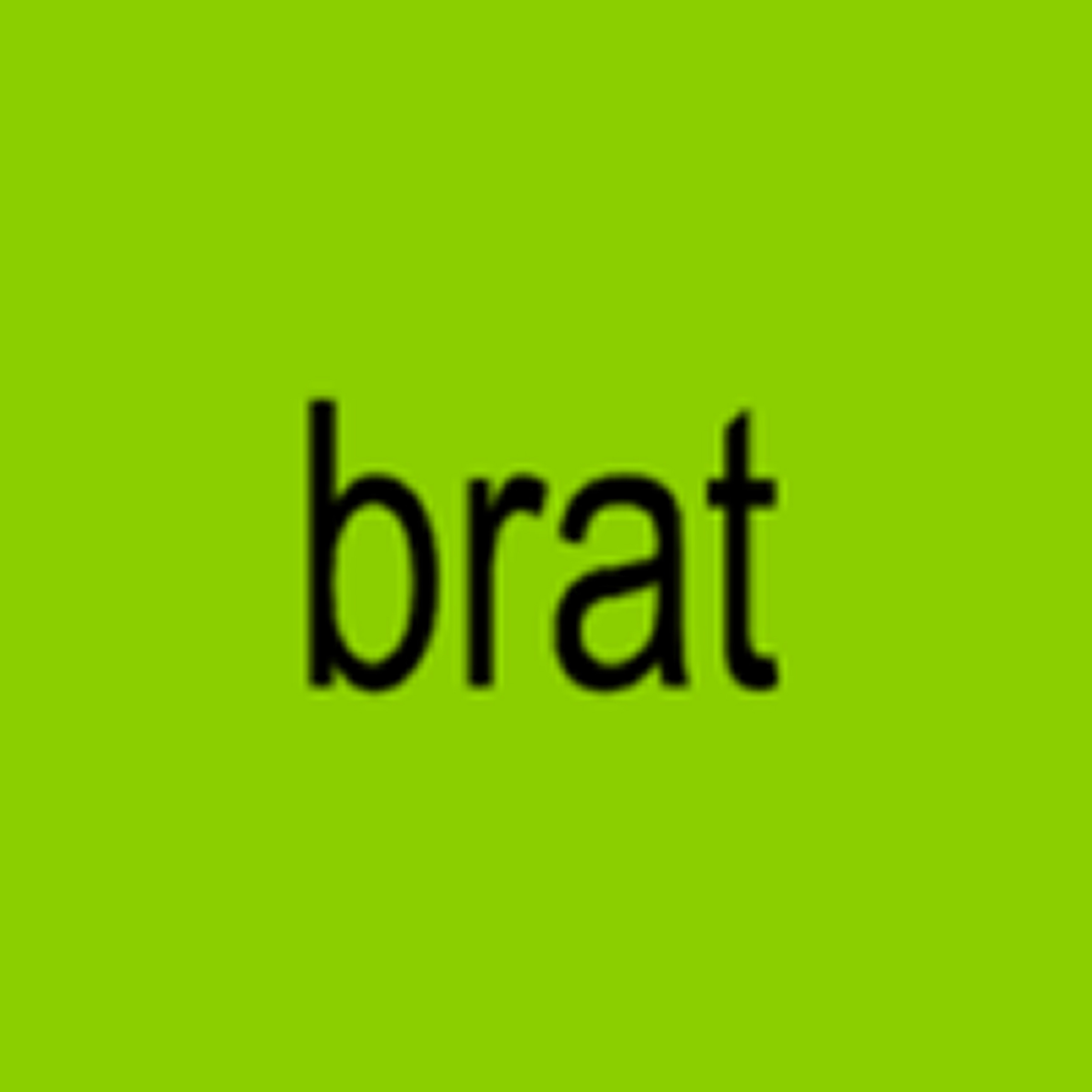 BRAT album cover