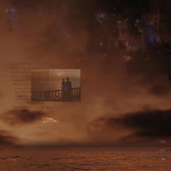 there's a party somewhere in this castle, but i find you alone on a balcony - EP album cover