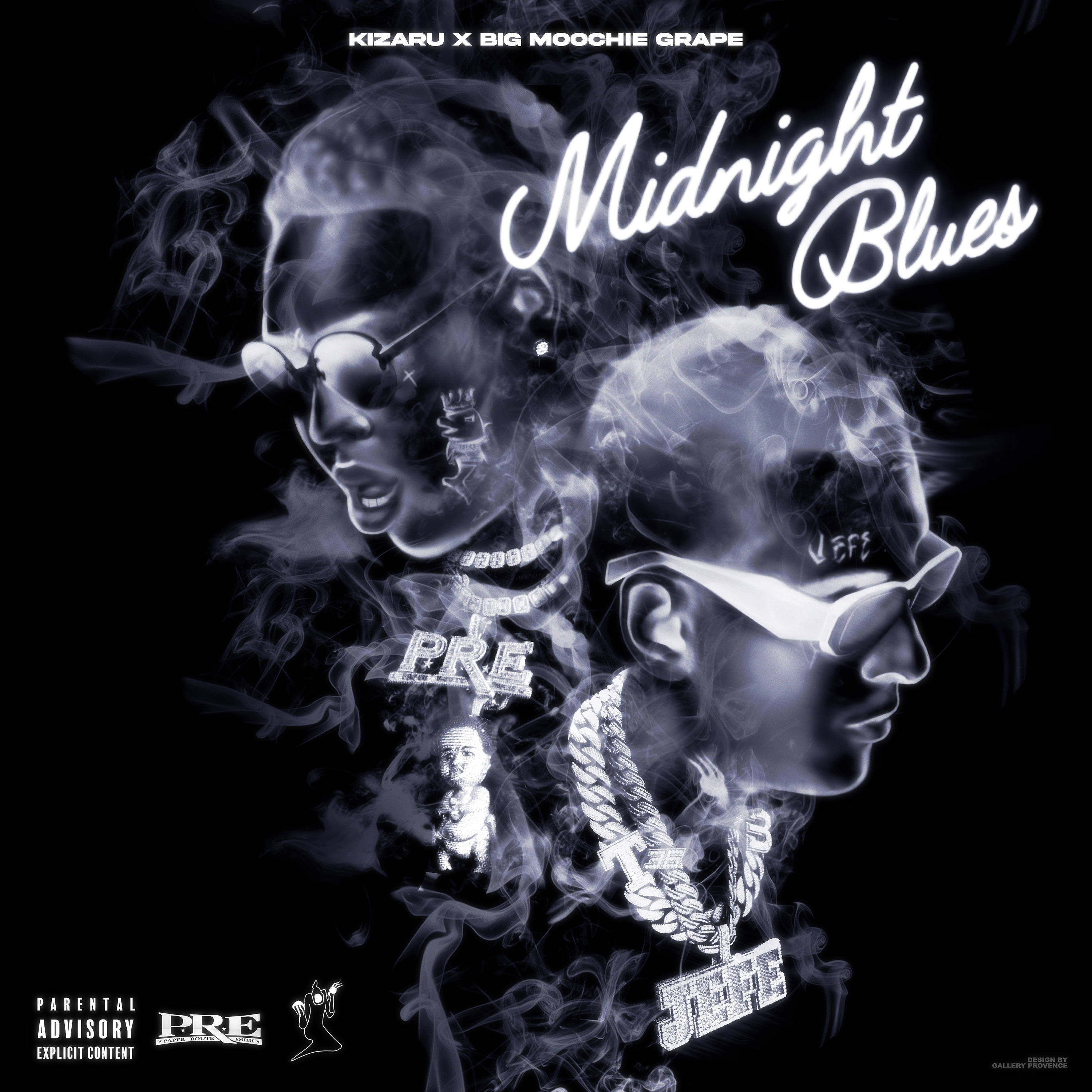 Midnight Blues (feat. Big Moochie Grape) - Single album cover