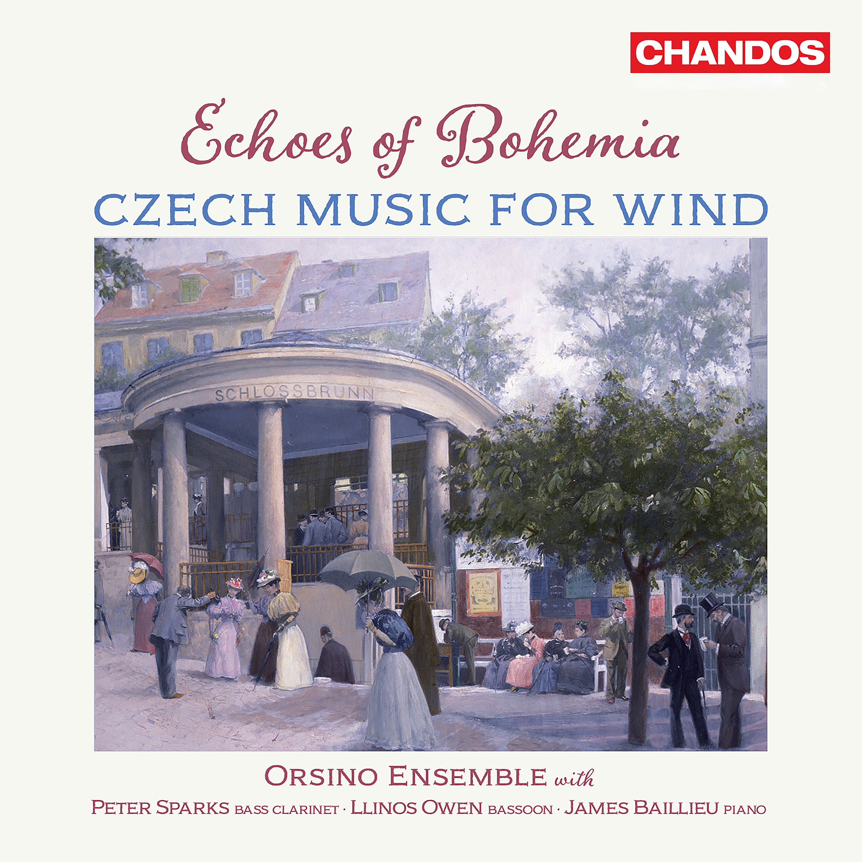 Echoes of Bohemia - Czech music for wind album cover