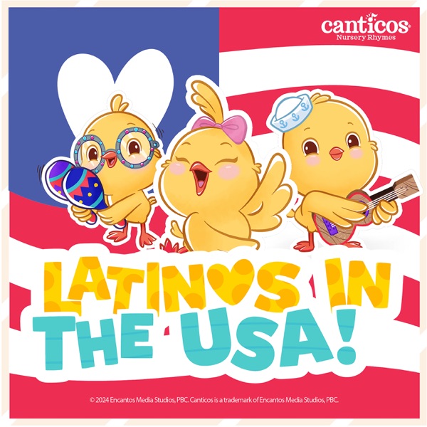 Canticos Latinos in the USA album cover