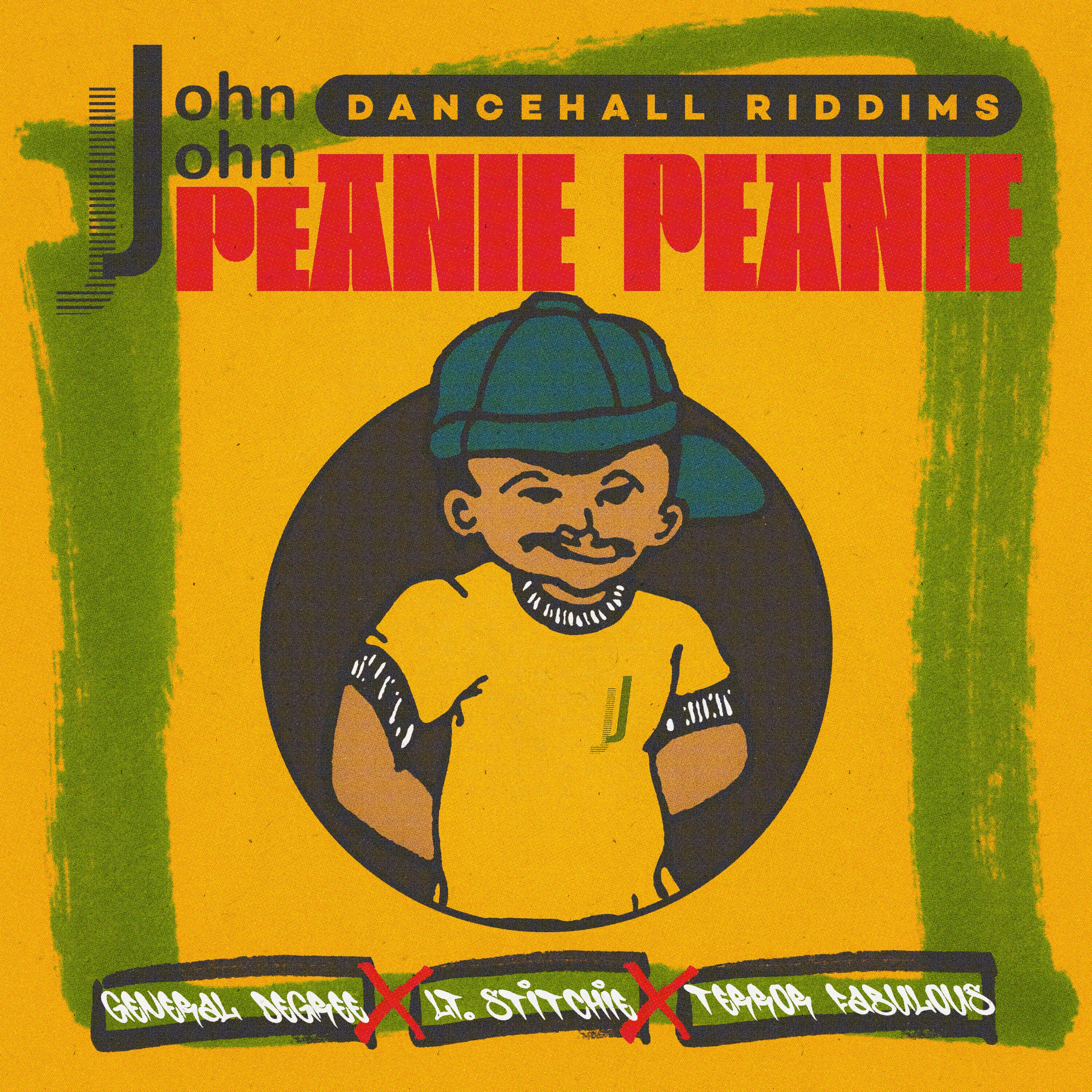 John John Dancehall Riddims: Peanie Peanie - EP album cover