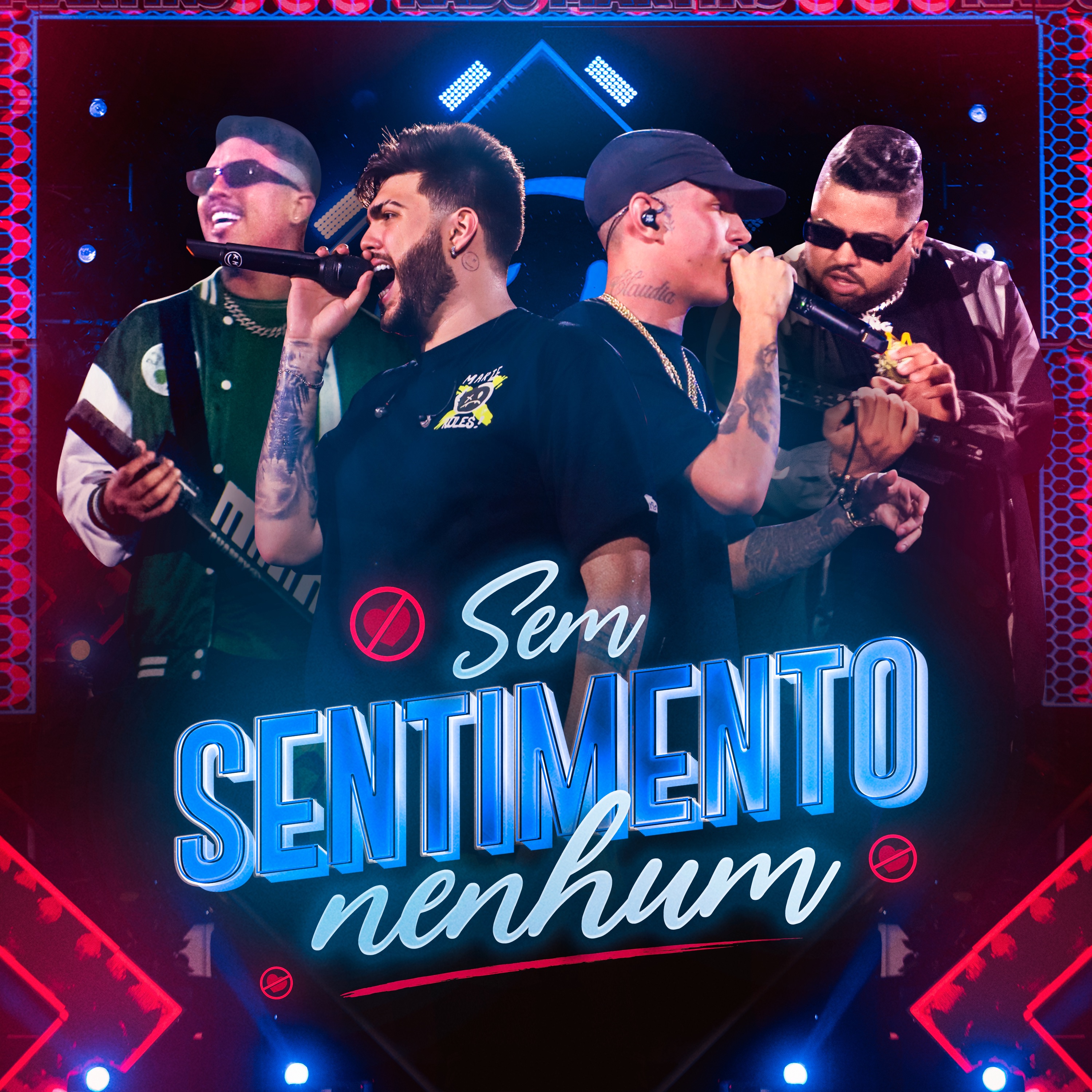 Sem Sentimento Nenhum (feat. DJ Yuri Martins) [Ao Vivo] - Single album cover