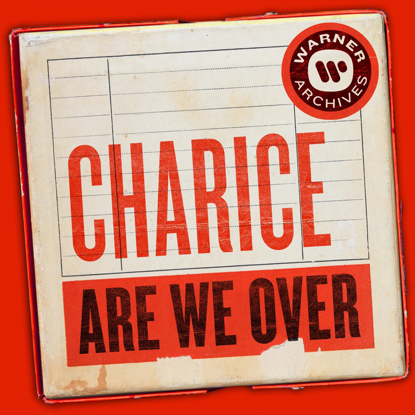 Are We Over - Single album cover