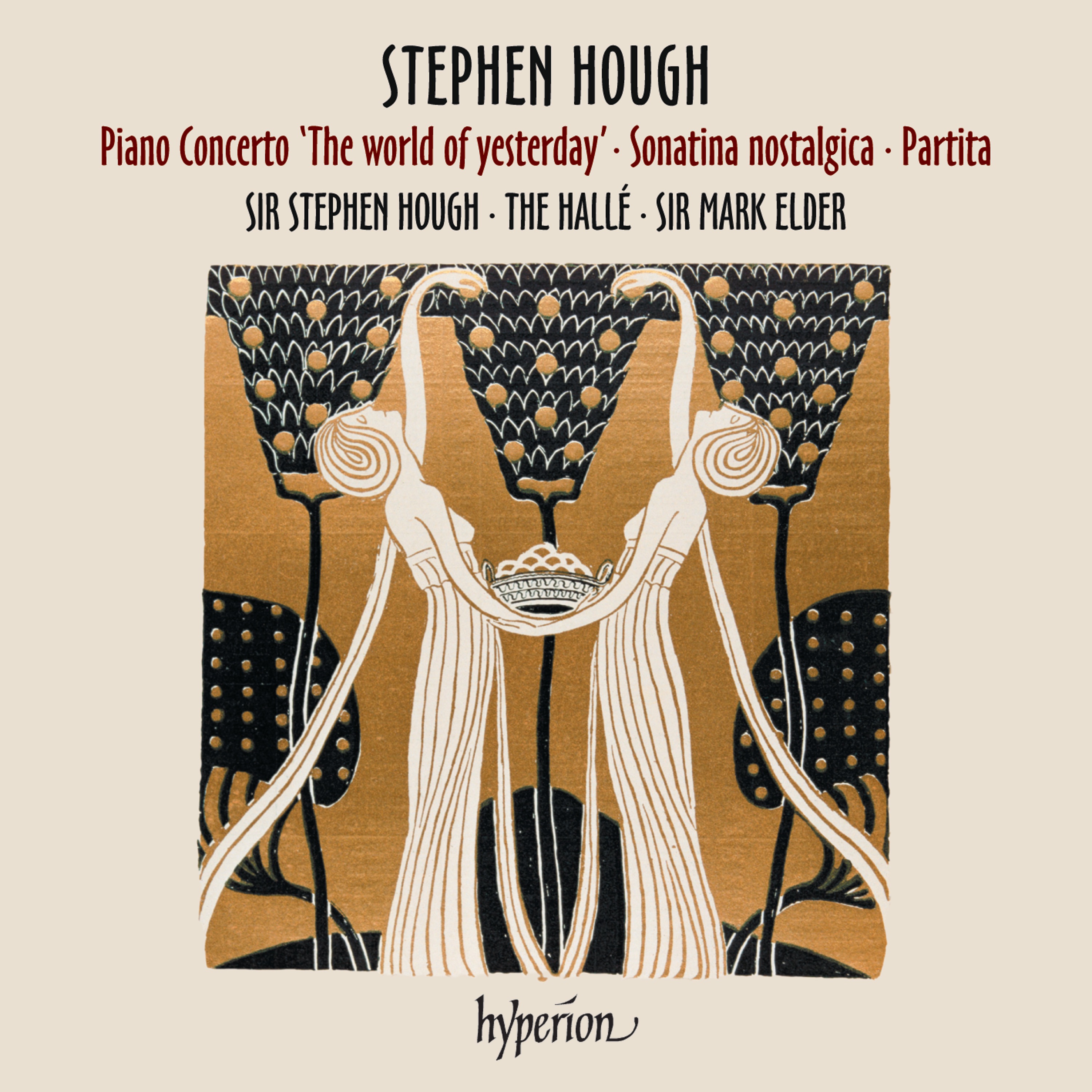 Hough: Piano Concerto, Sonatina & Partita album cover