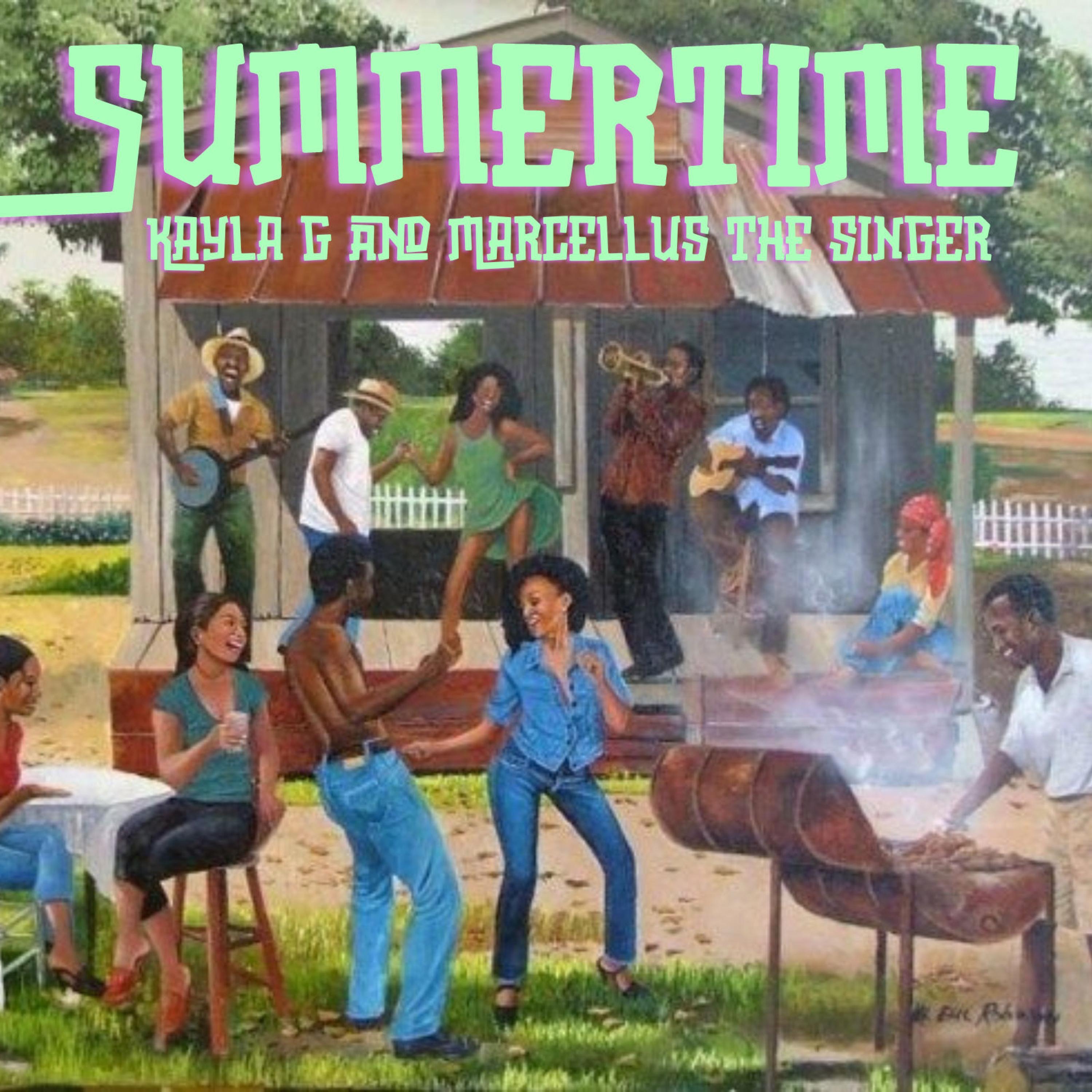 Summertime (feat. Marcellus TheSinger) - Single album cover