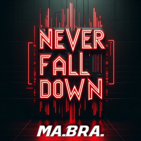 Never fall down - Single album cover